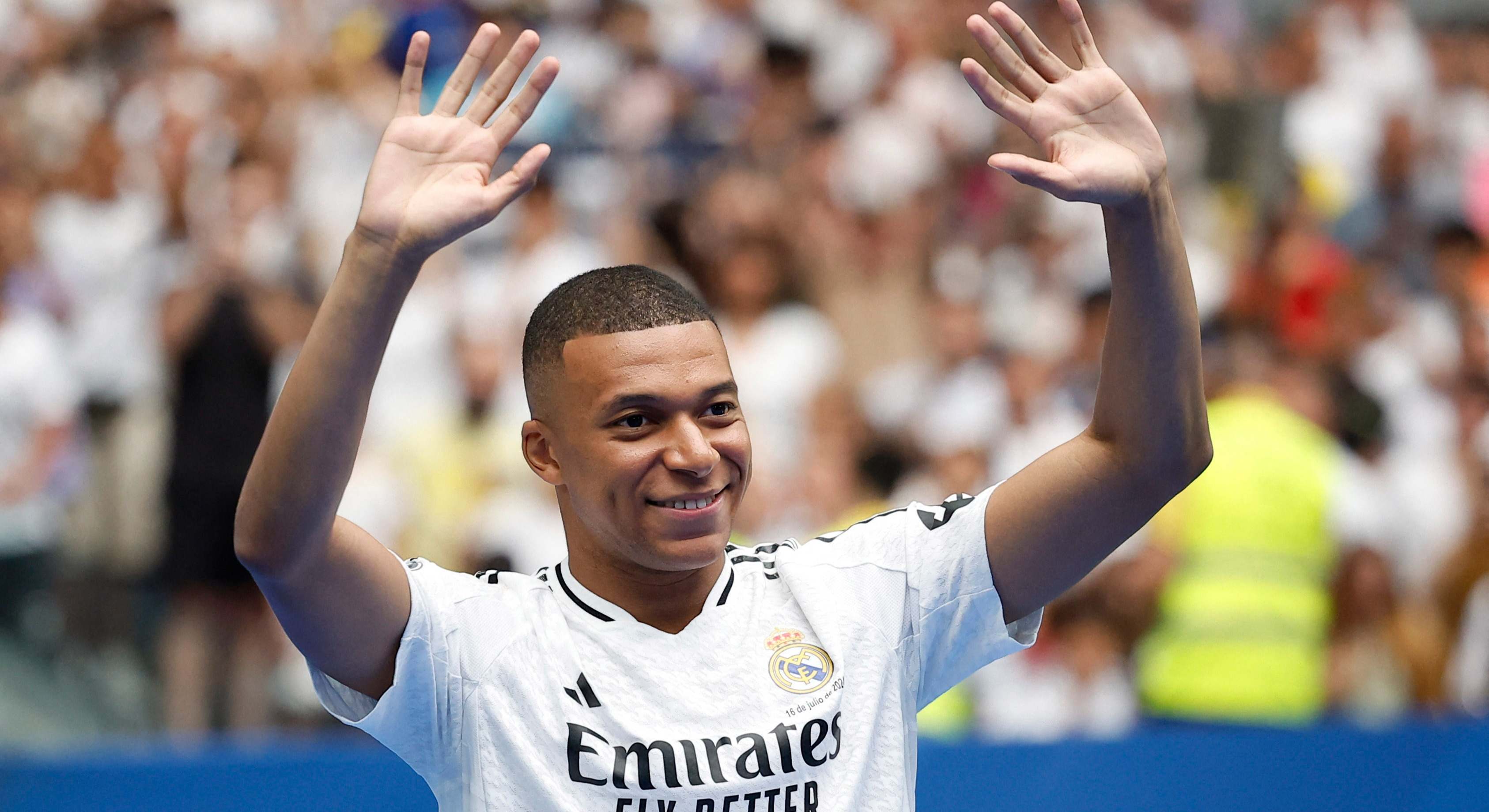 El jugador del Real Madrid, Kylian Mbappé