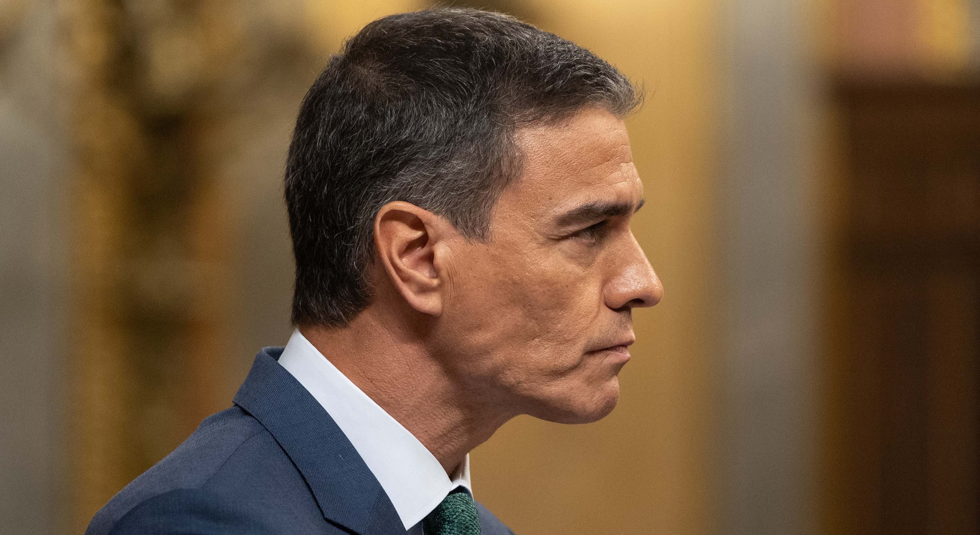 El presidente del Gobierno, Pedro Sánchez, en el Congreso de los Diputados. Europa Press