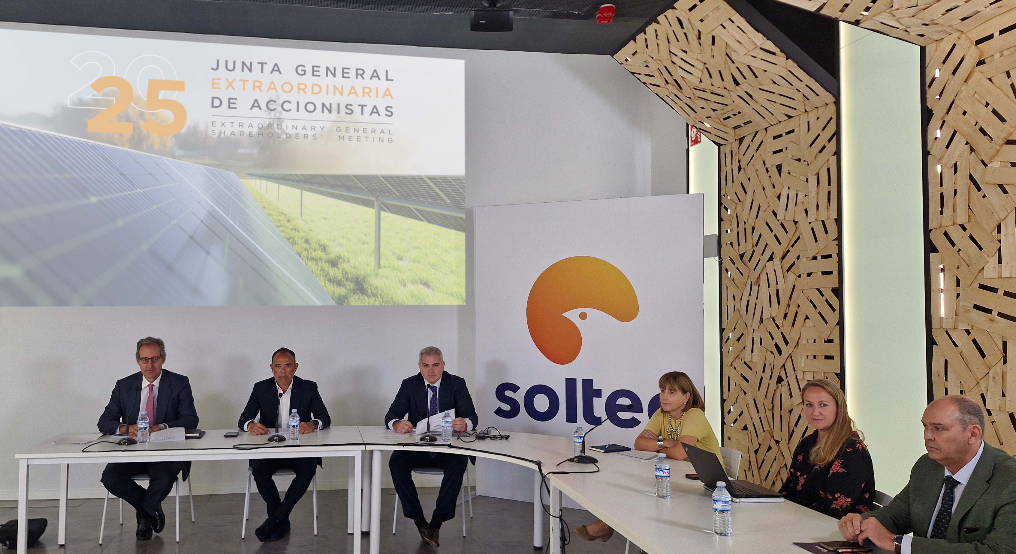 Junta general extraordinaria de accionistas de Soltec