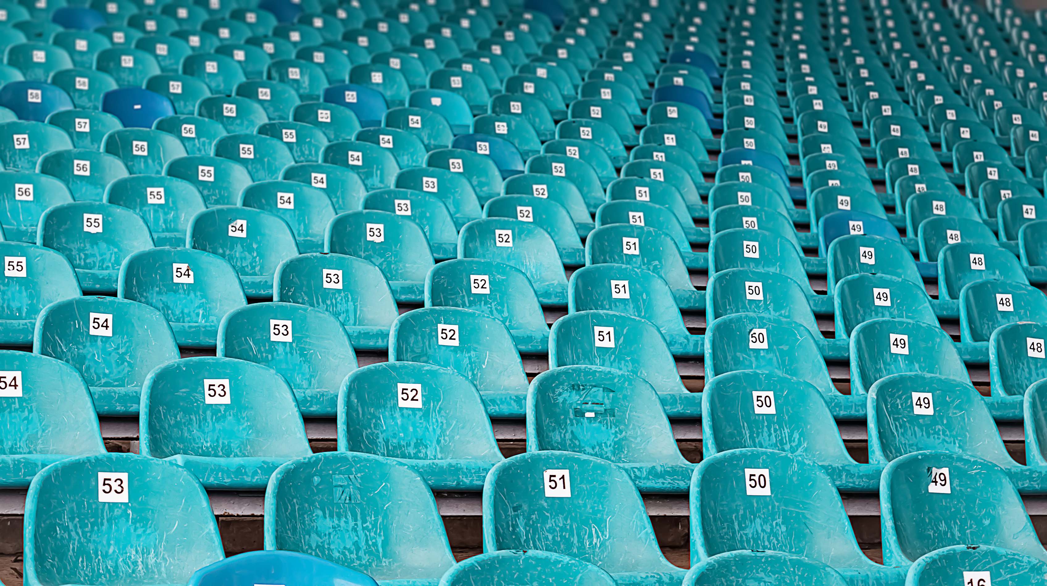 Butacas de un estadio