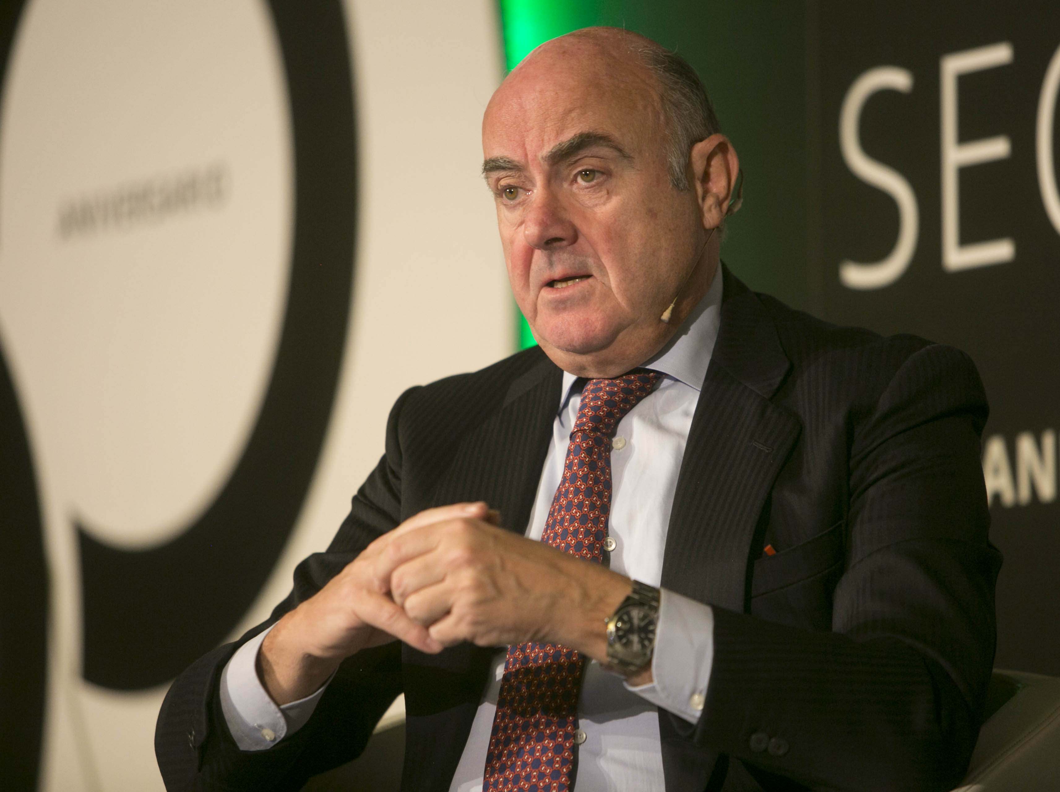 Luis de Guindos, vicepresidente del BCE