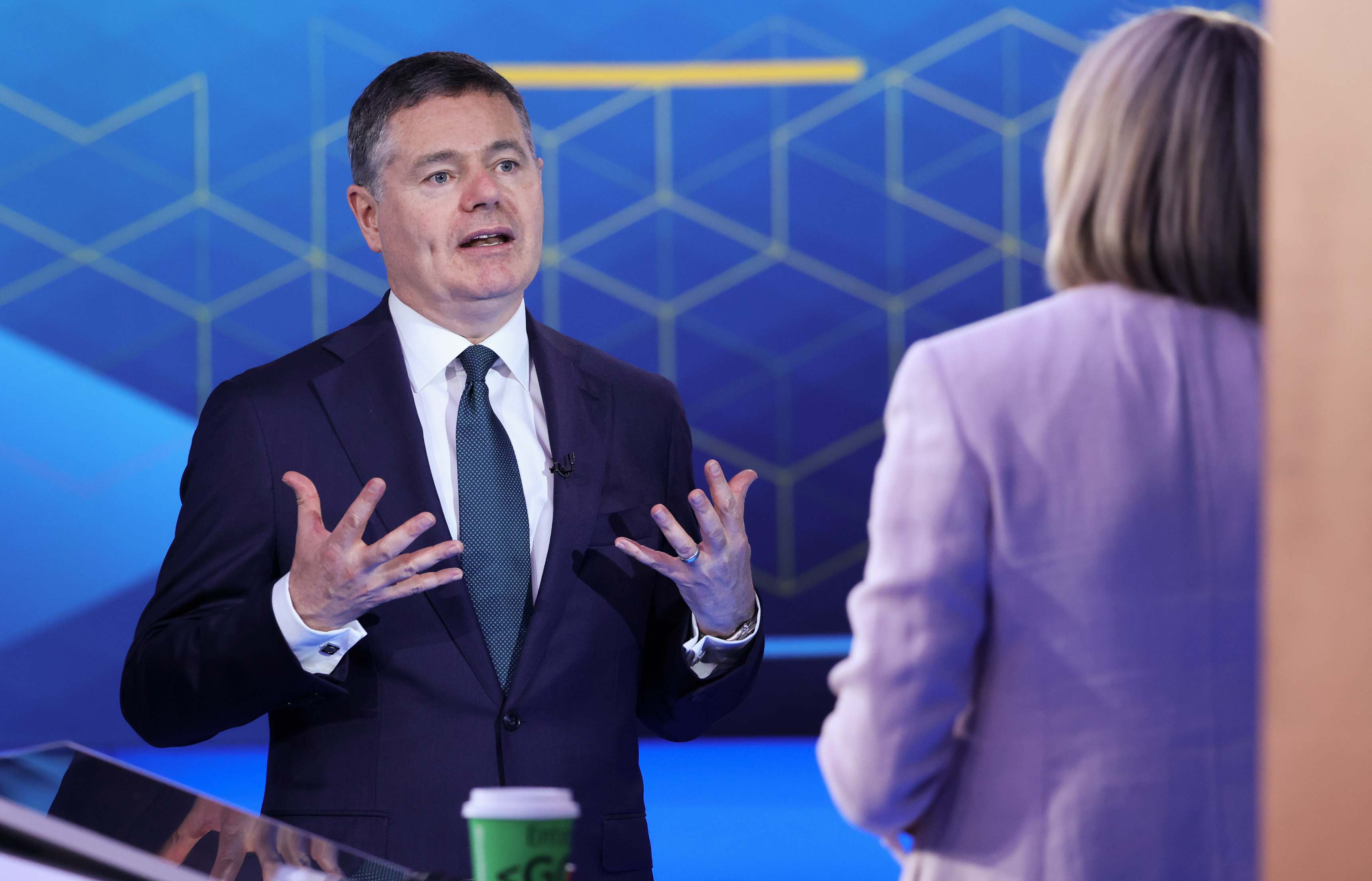 El presidente del Eurogrupo, Paschal Donohoe.