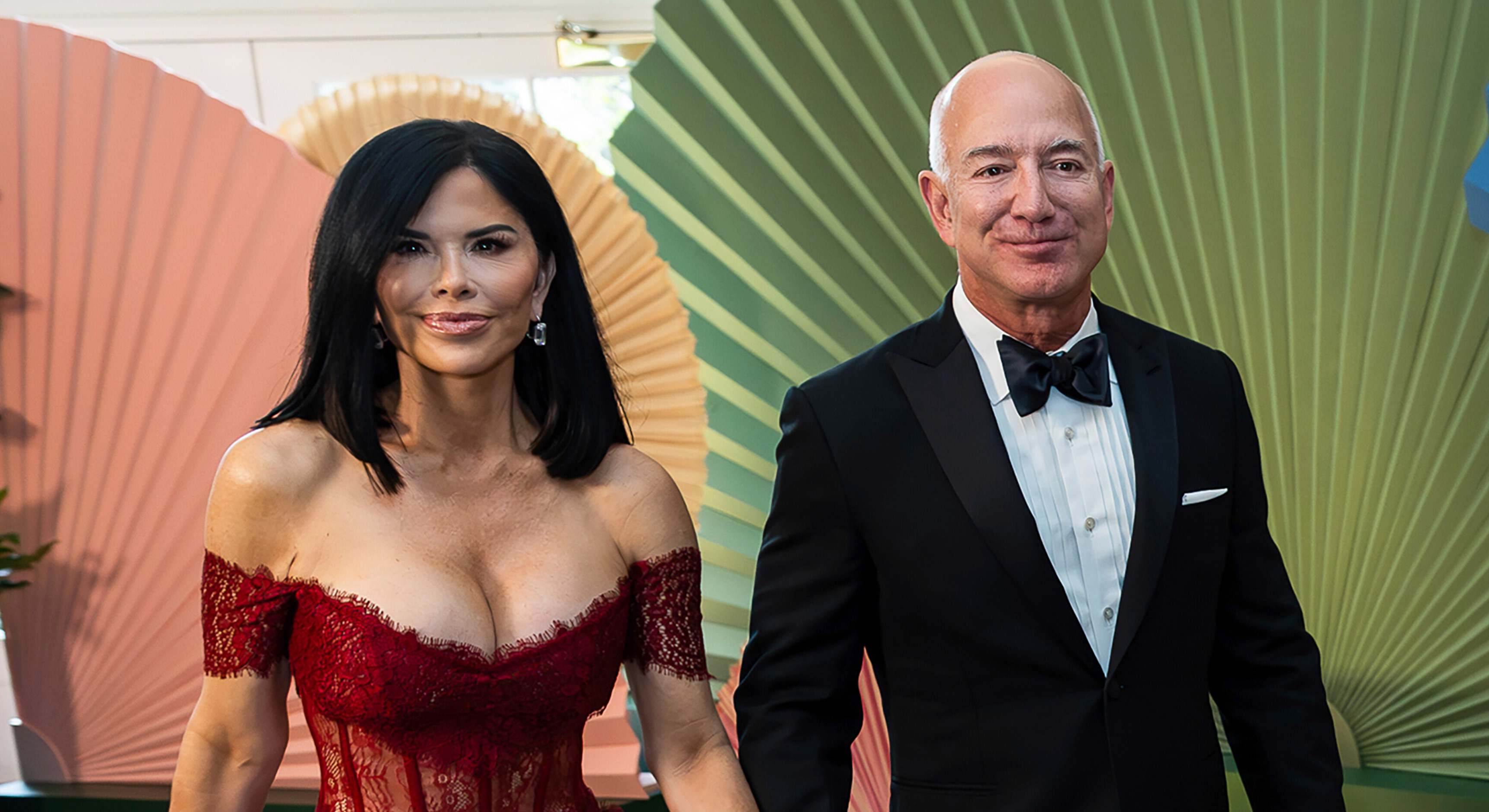 Lauren Sanchez y Jeff Bezos