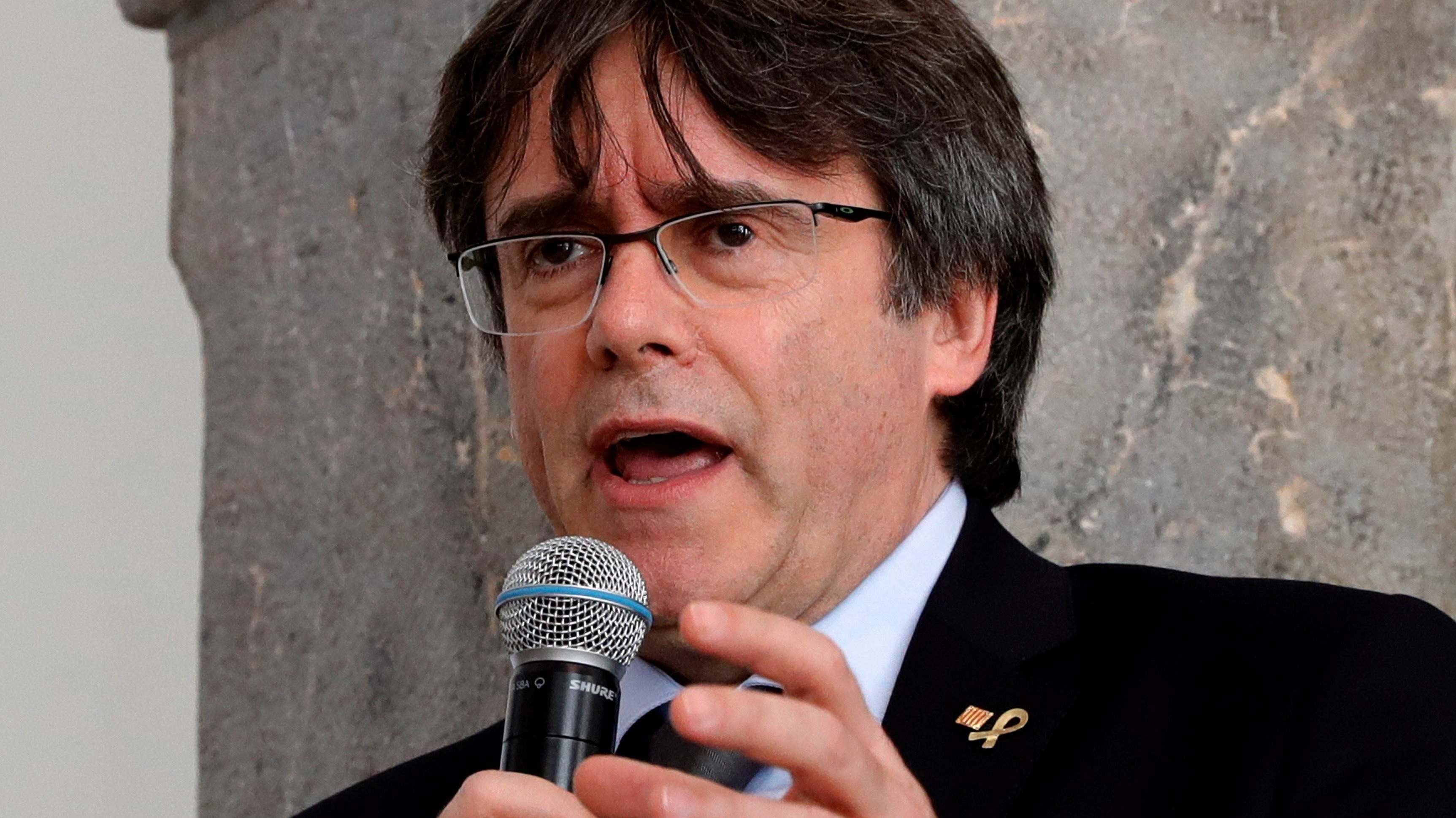 El expresidente de la Generalitat catalana, Carles Puigdemont