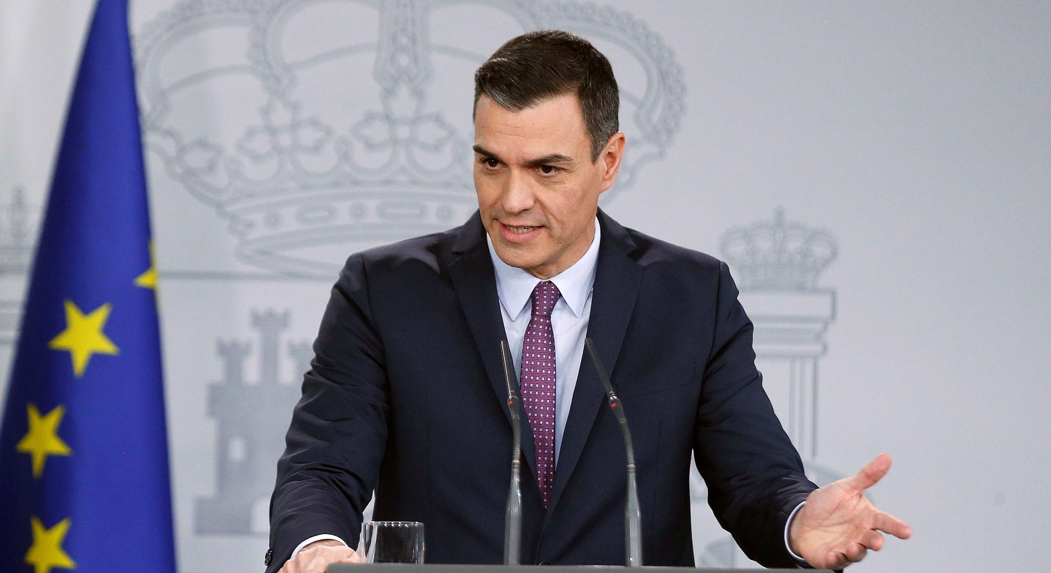 El presidente del Gobierno, Pedro Sánchez.