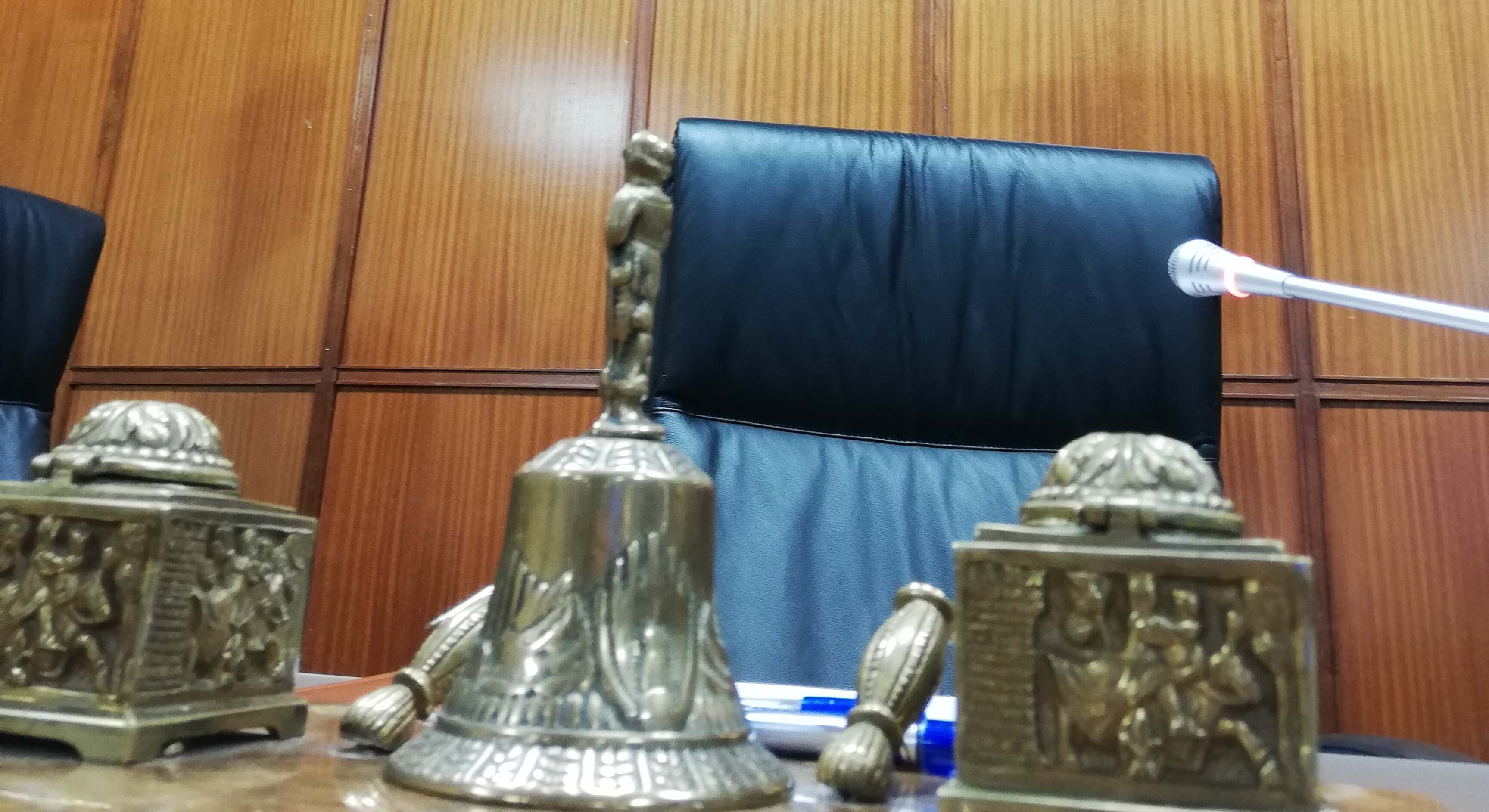Sala de vistas de un tribunal andaluz.