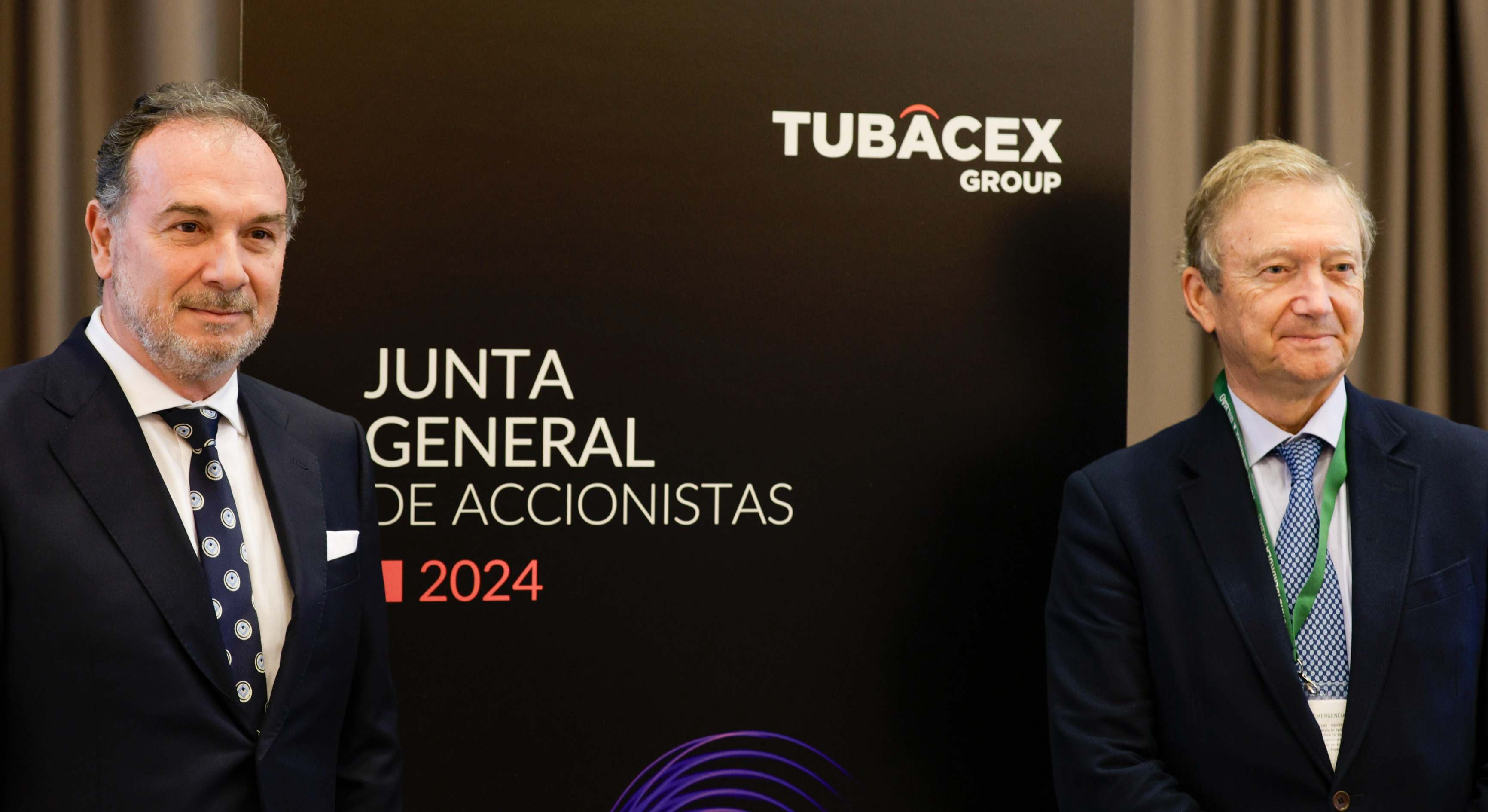 Directivos de Tubacex.