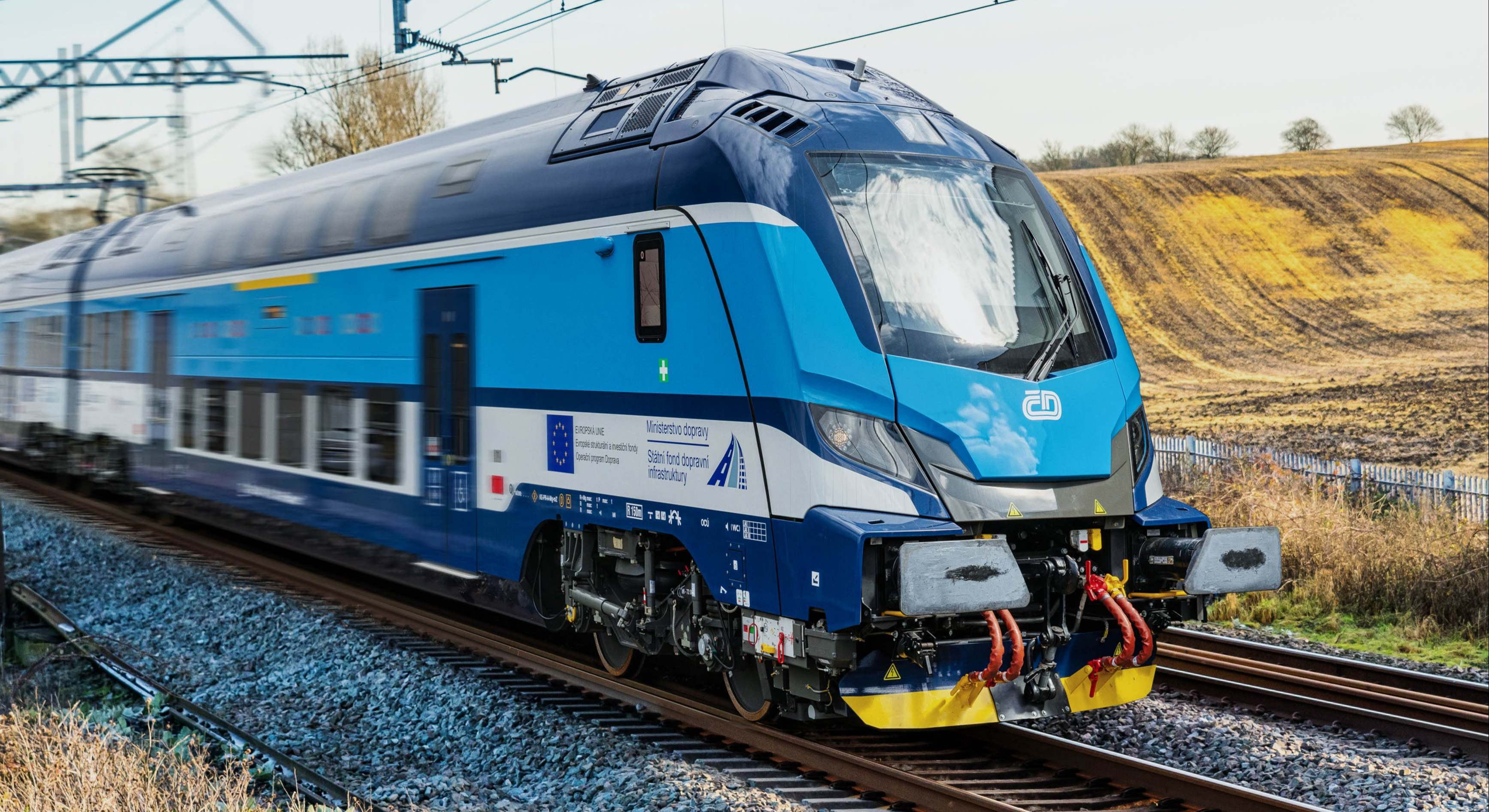 Tren fabricado por Skoda para la operadora checa Ceske Drahy. / Skoda