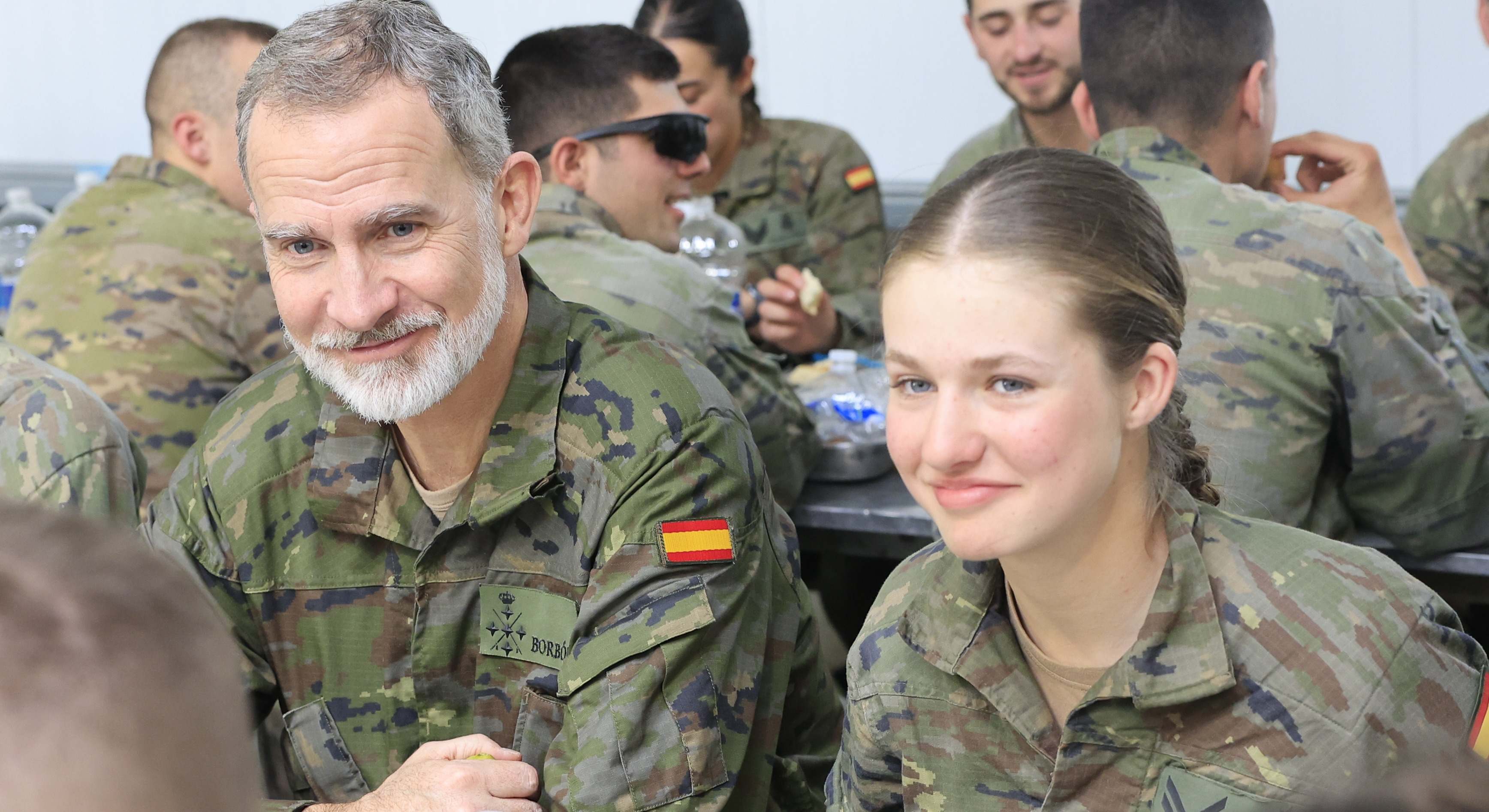 Felipe VI visita a Leonor en Zaragoza