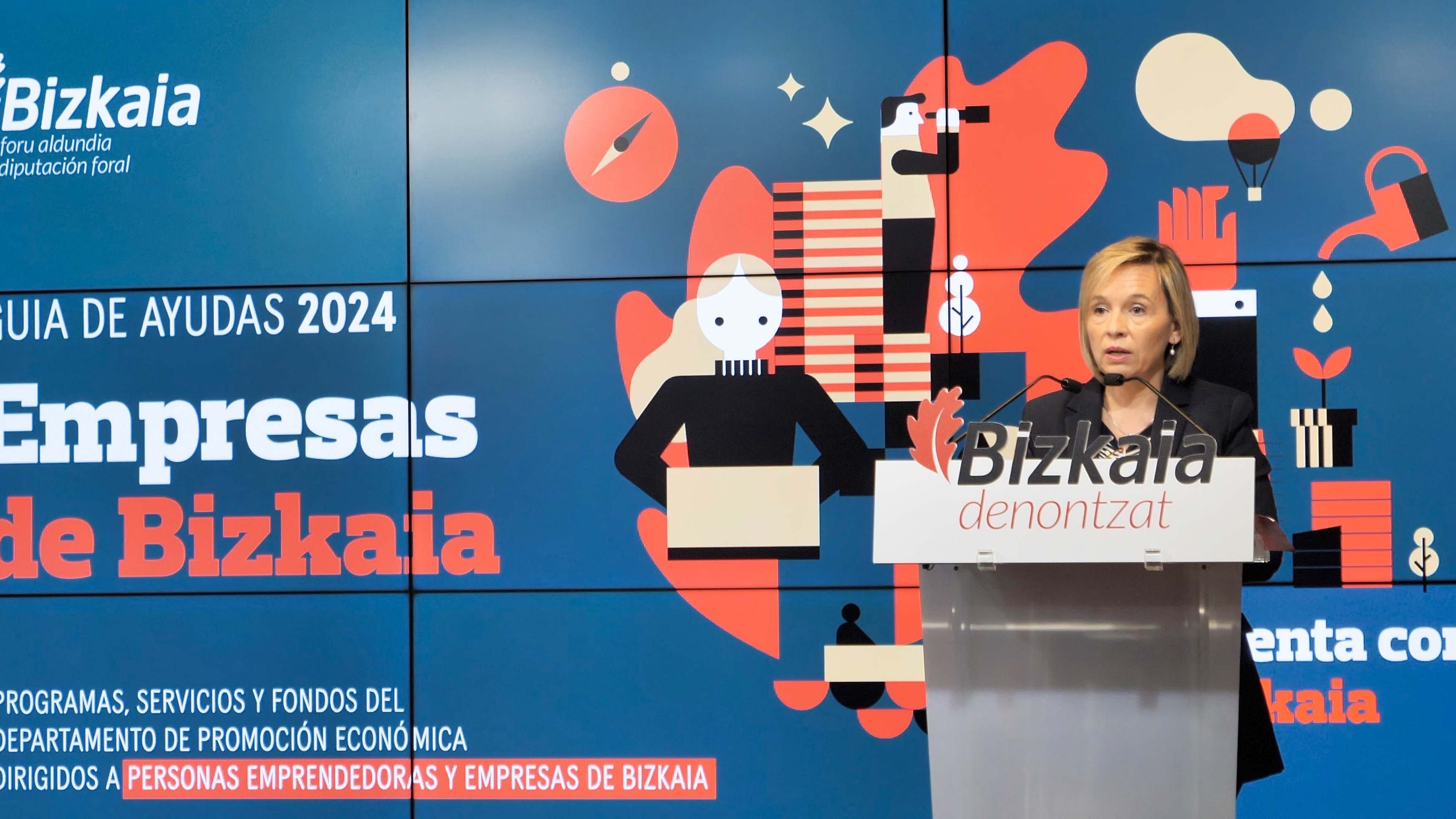 Ainara Basurko, diputada de Promoción Económica.