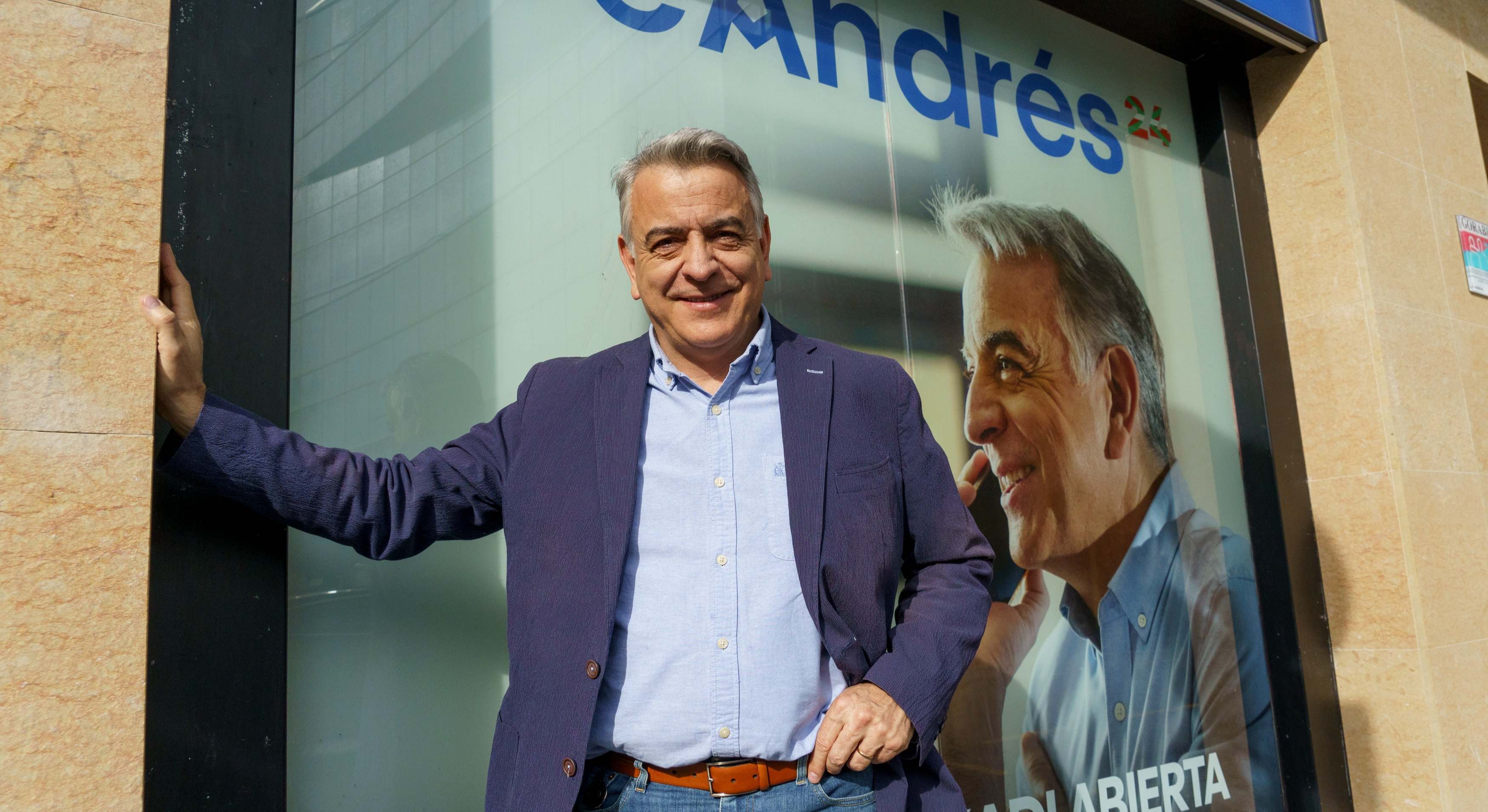 Javier de Andrés, candidato del PP a lehendakari del Gobierno vasco.