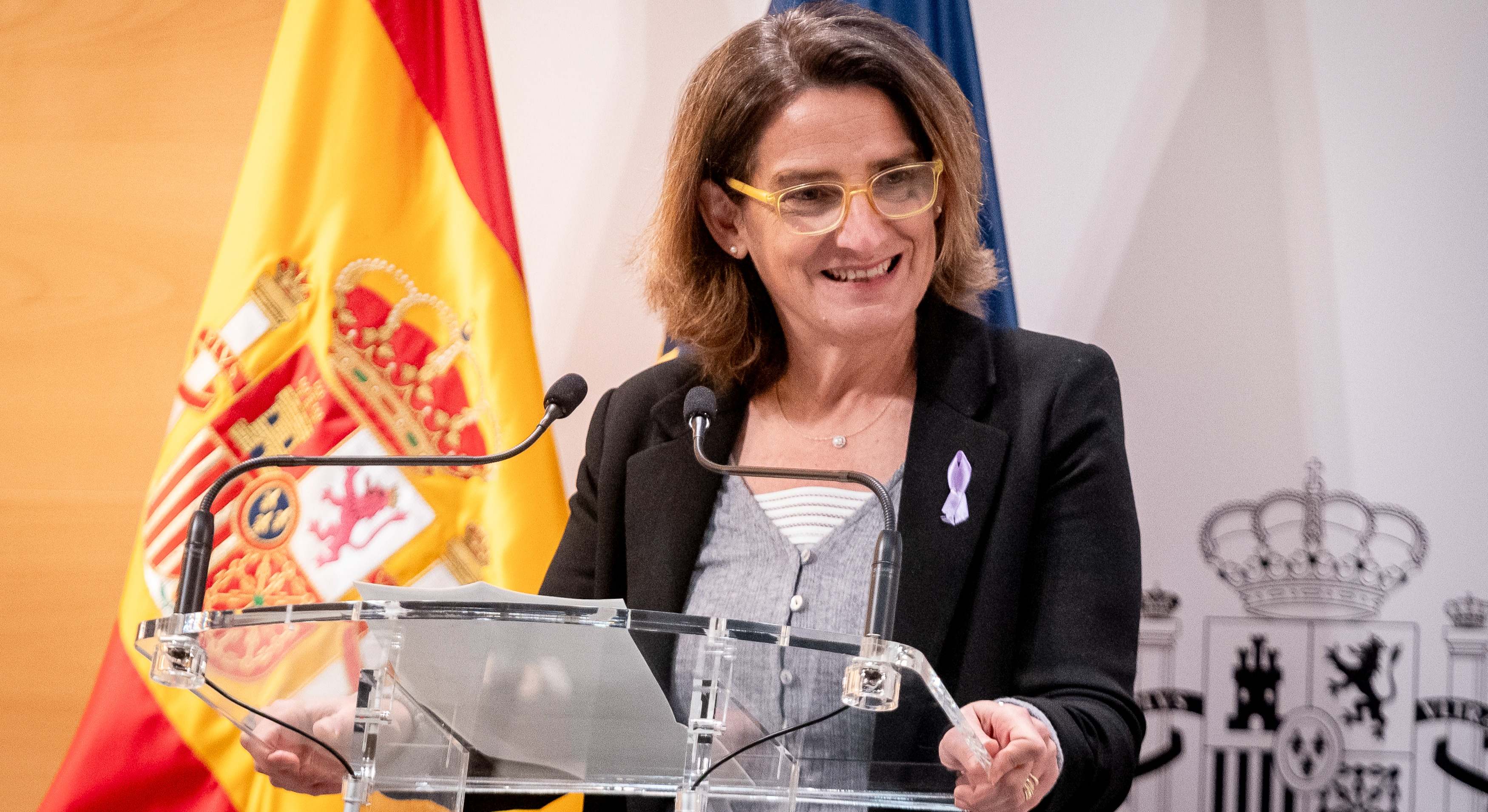 Teresa Ribera, vicepresidenta de la Comisión Europea.