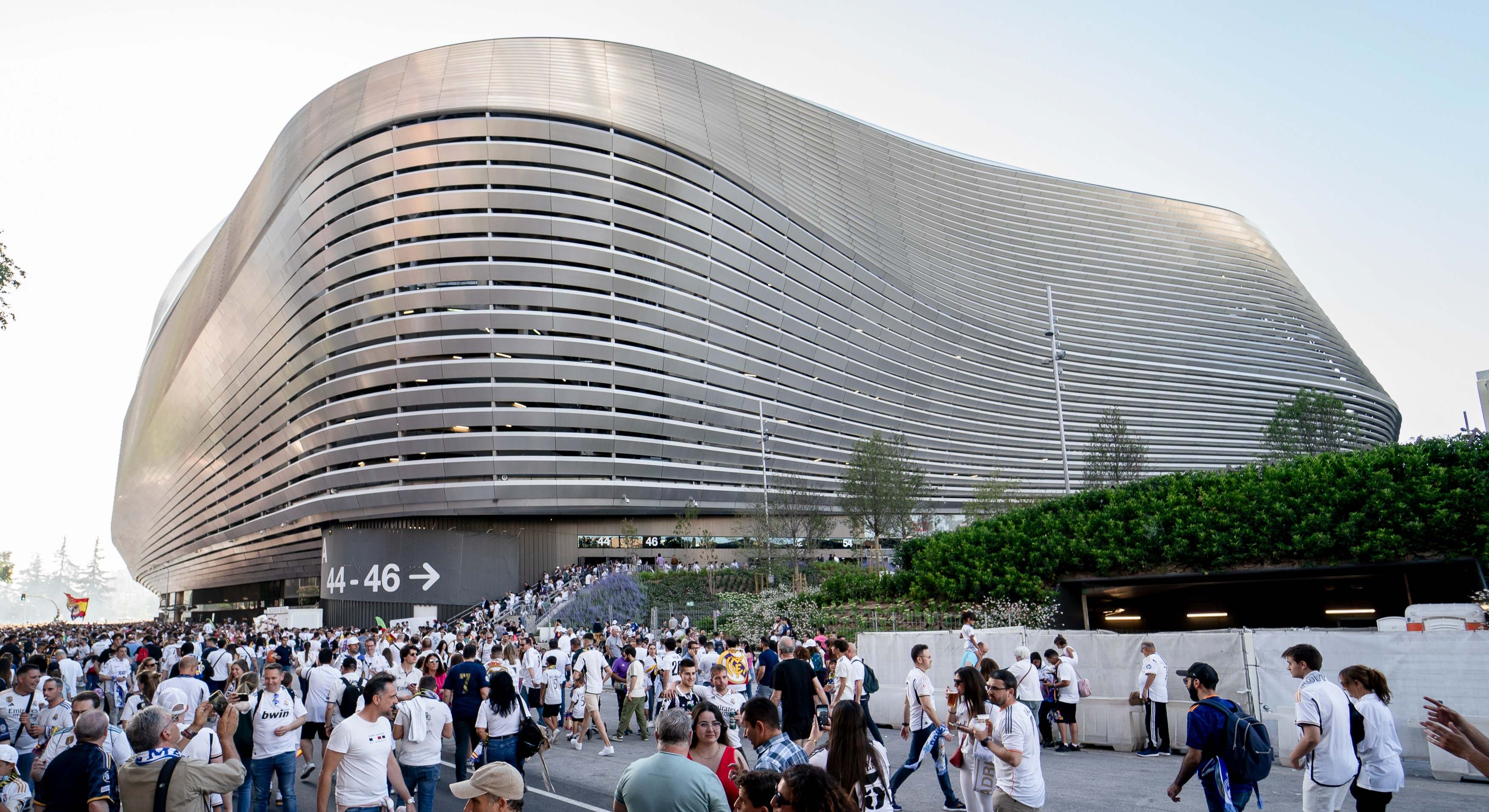 Nuevo estadio Santiago Bernabéu. Foto: Europa Press