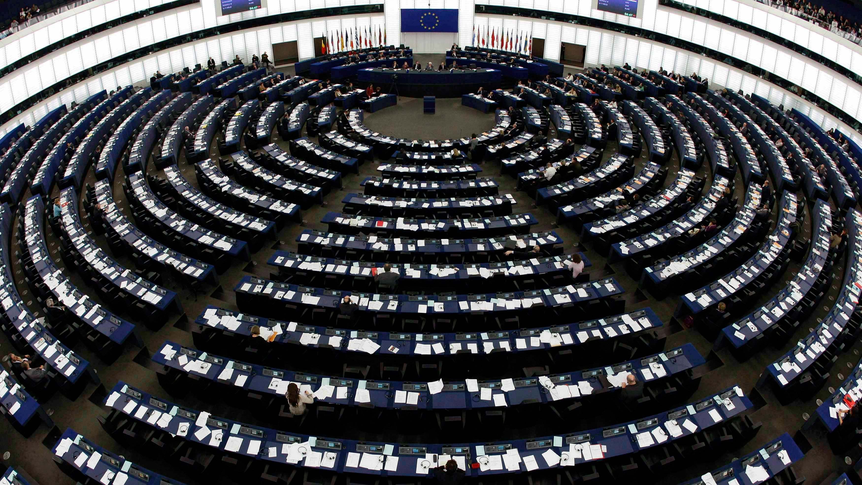 Vista del Parlamento Europeo