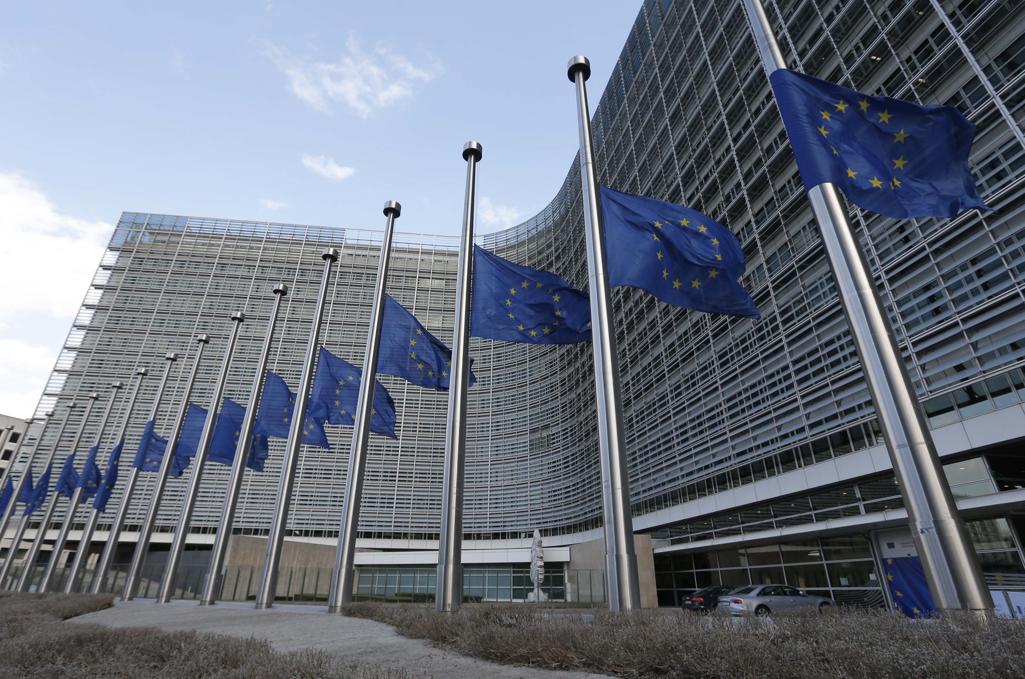 Vista exterior de la Comisión Europea