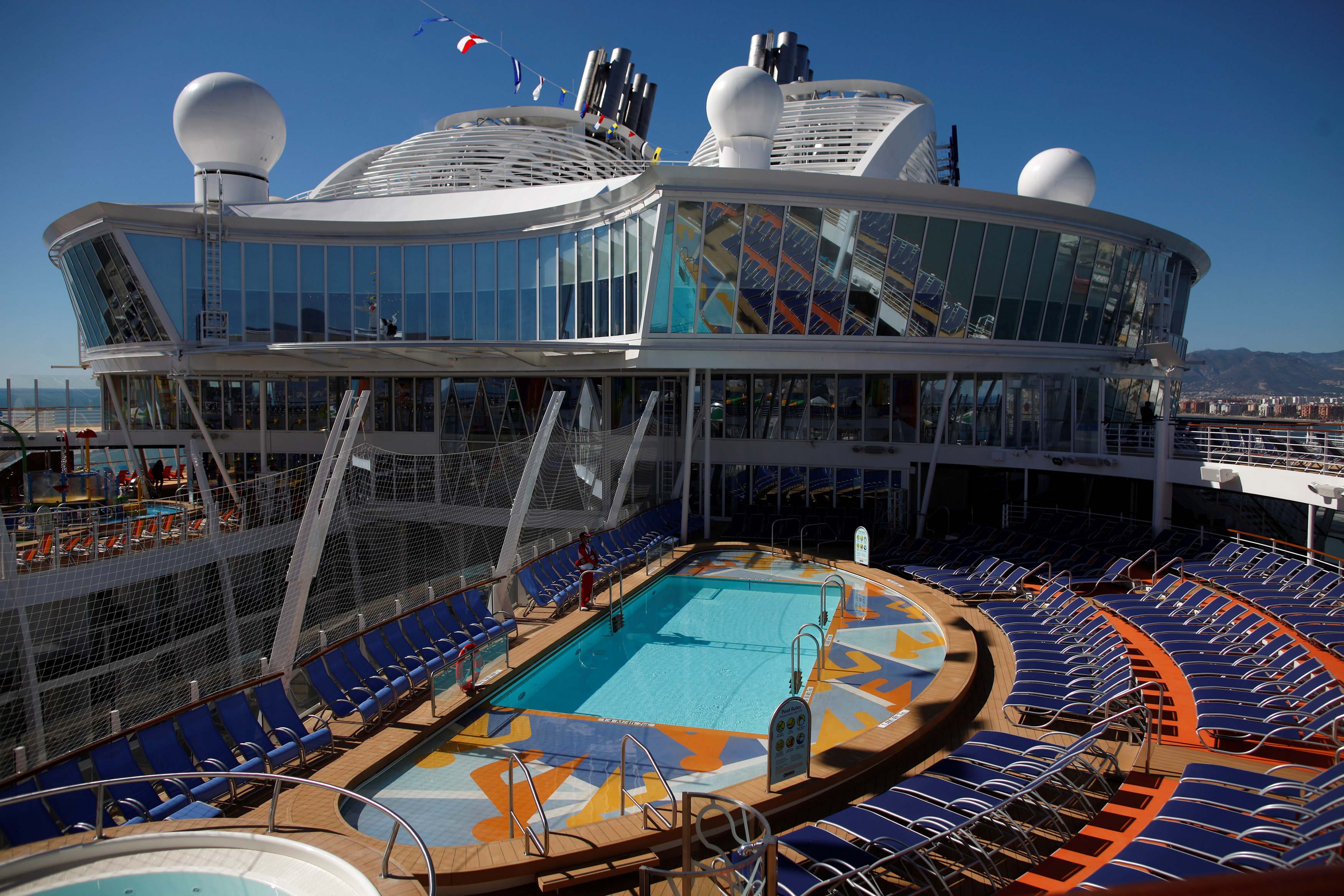 Imagen del Symphony of the Seas, barco de Royal Caribbean. Reuters