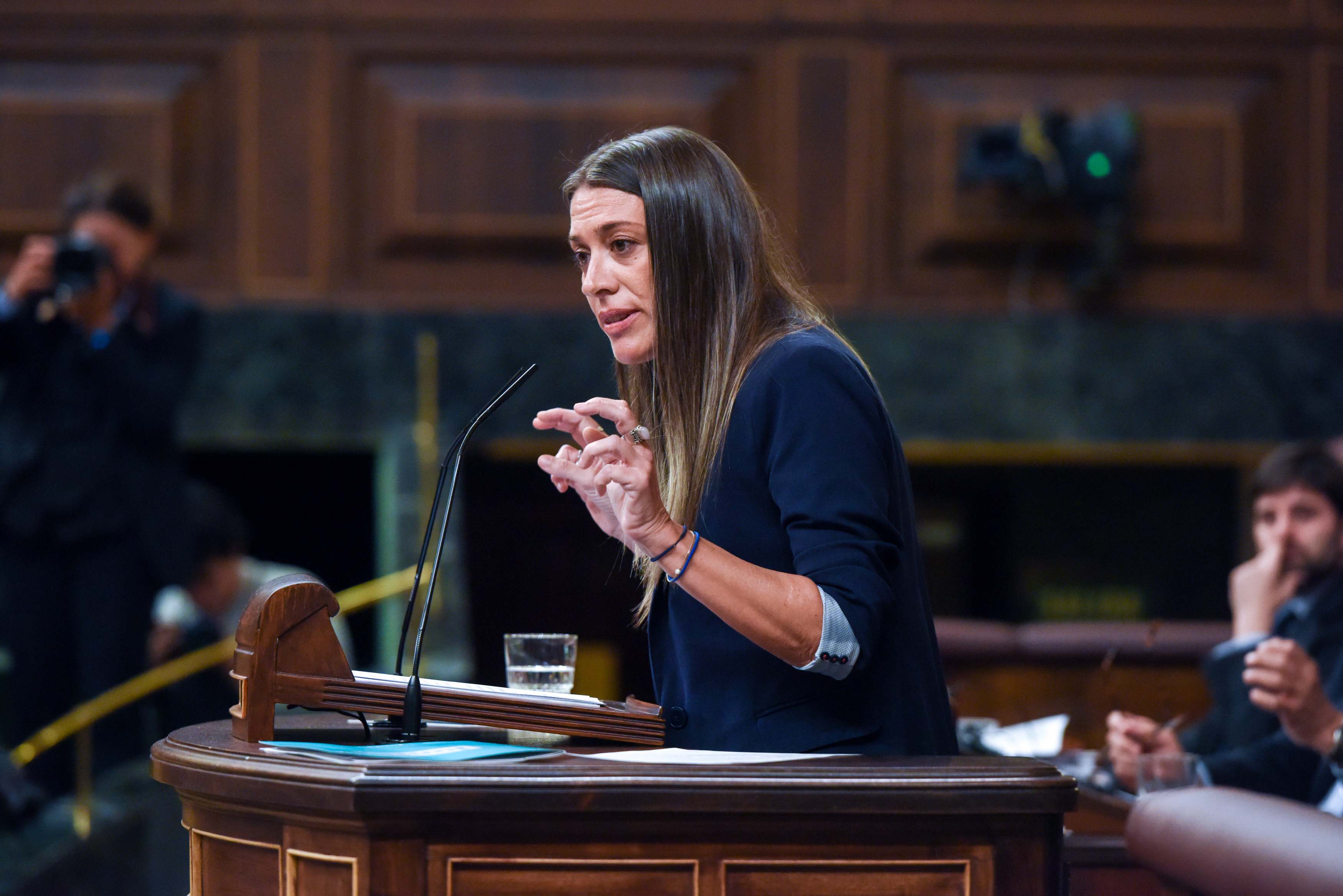 Miriam Nogueras, diputada y portavoz de Junts en el Congreso