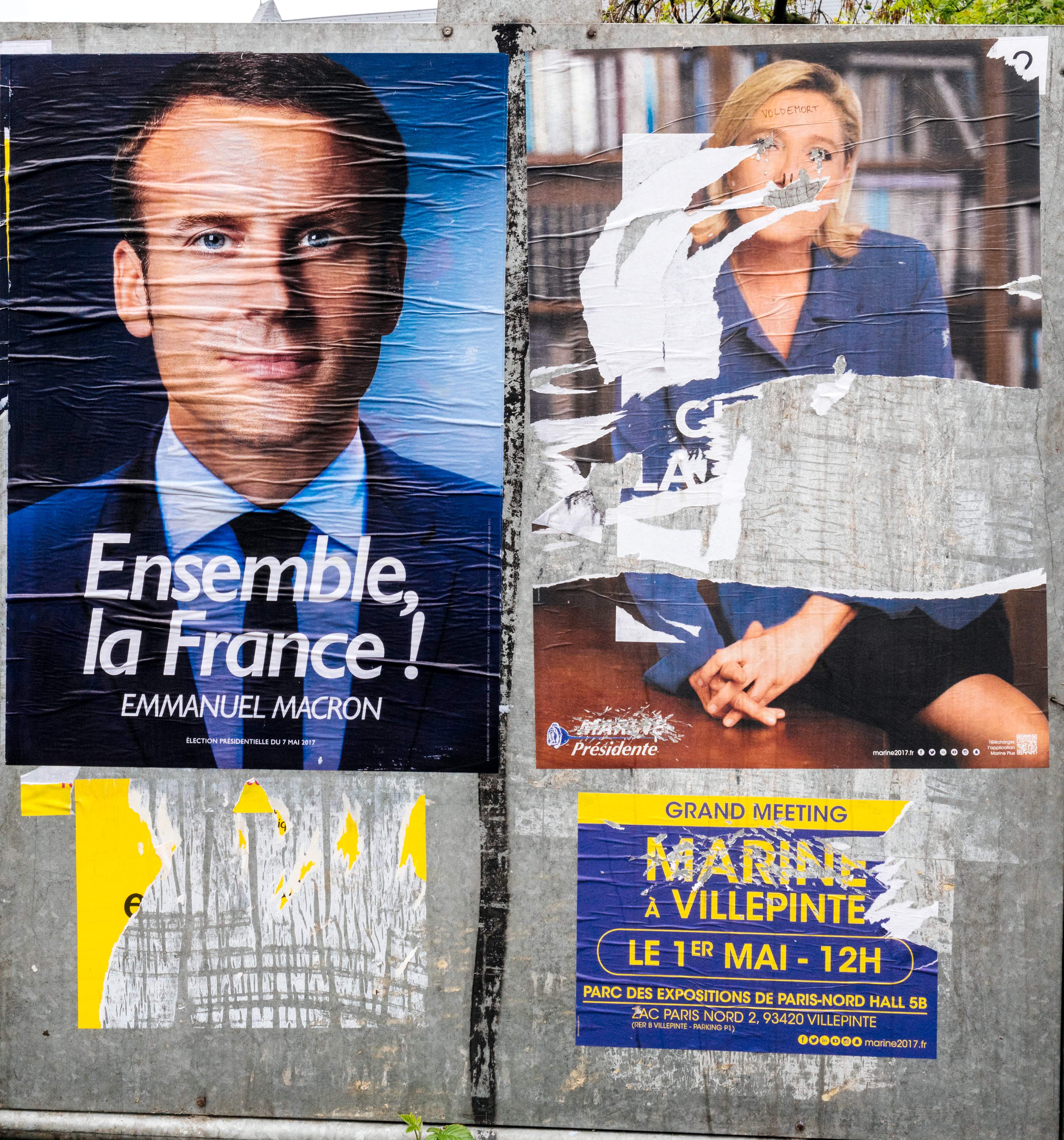 macron le pen francia