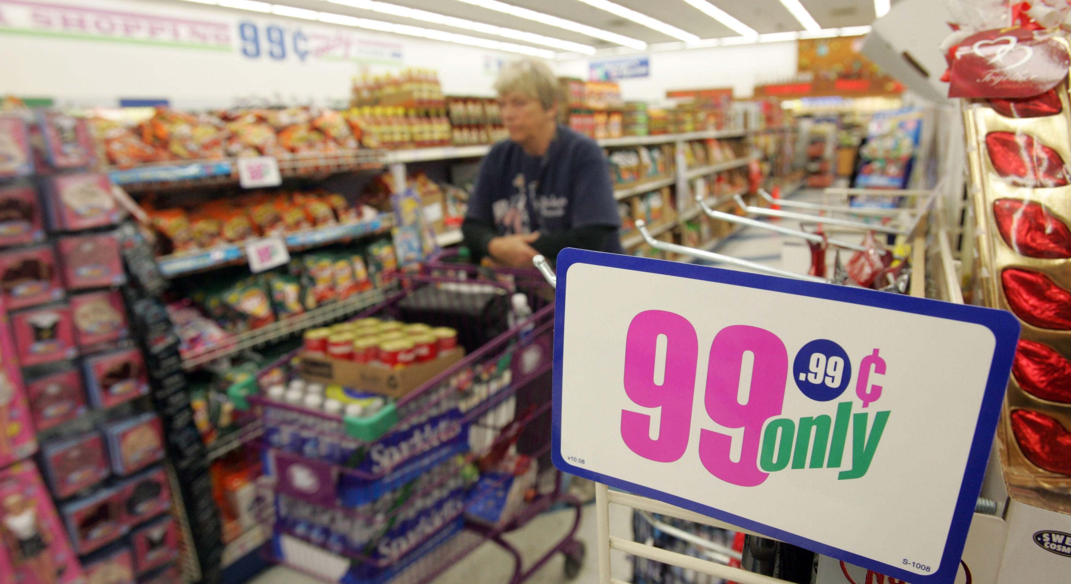 Tienda de 99 Cents Only. Foto: Alamy
