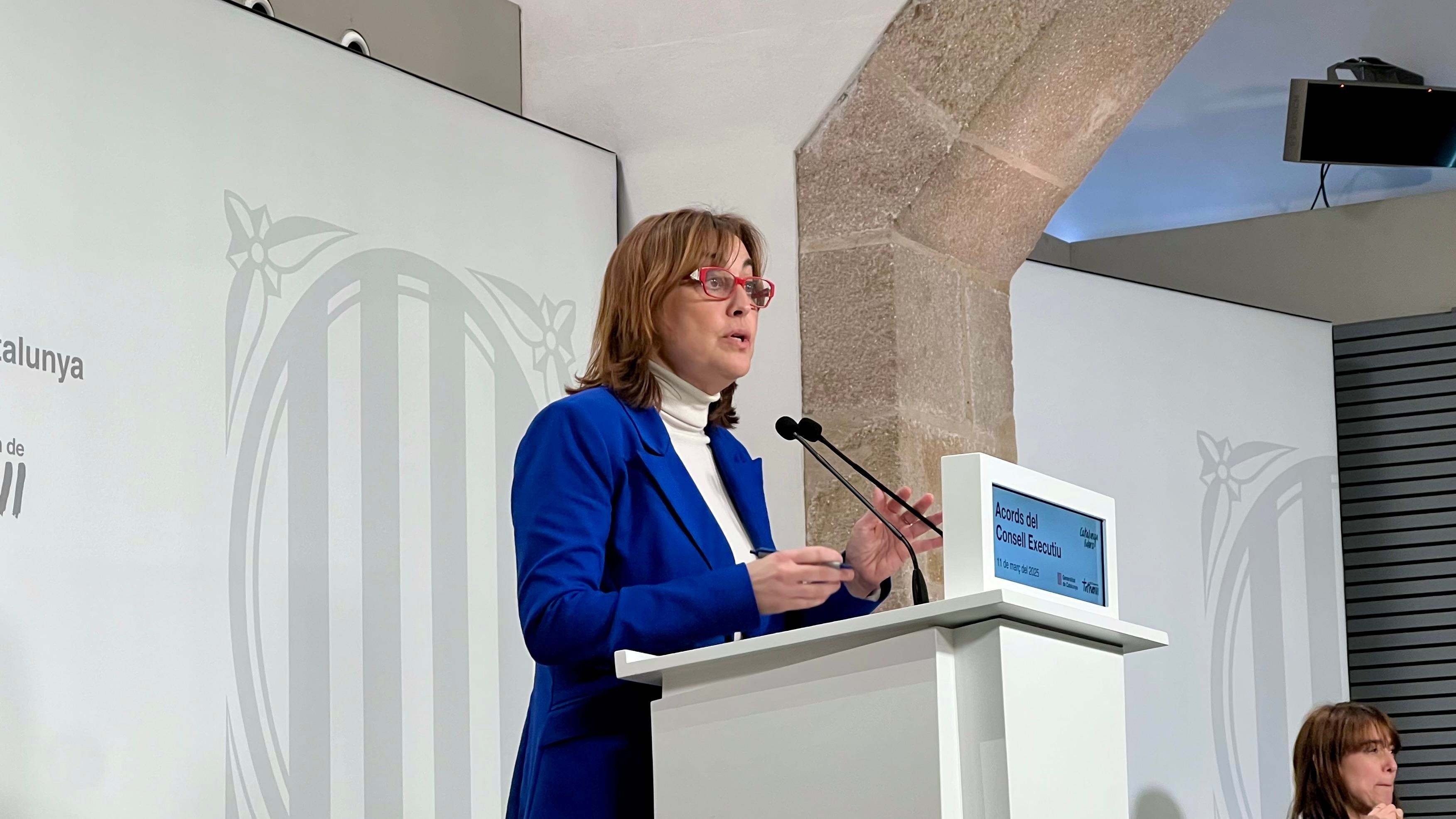 La consejera de Territorio, Sílvia Paneque. EE