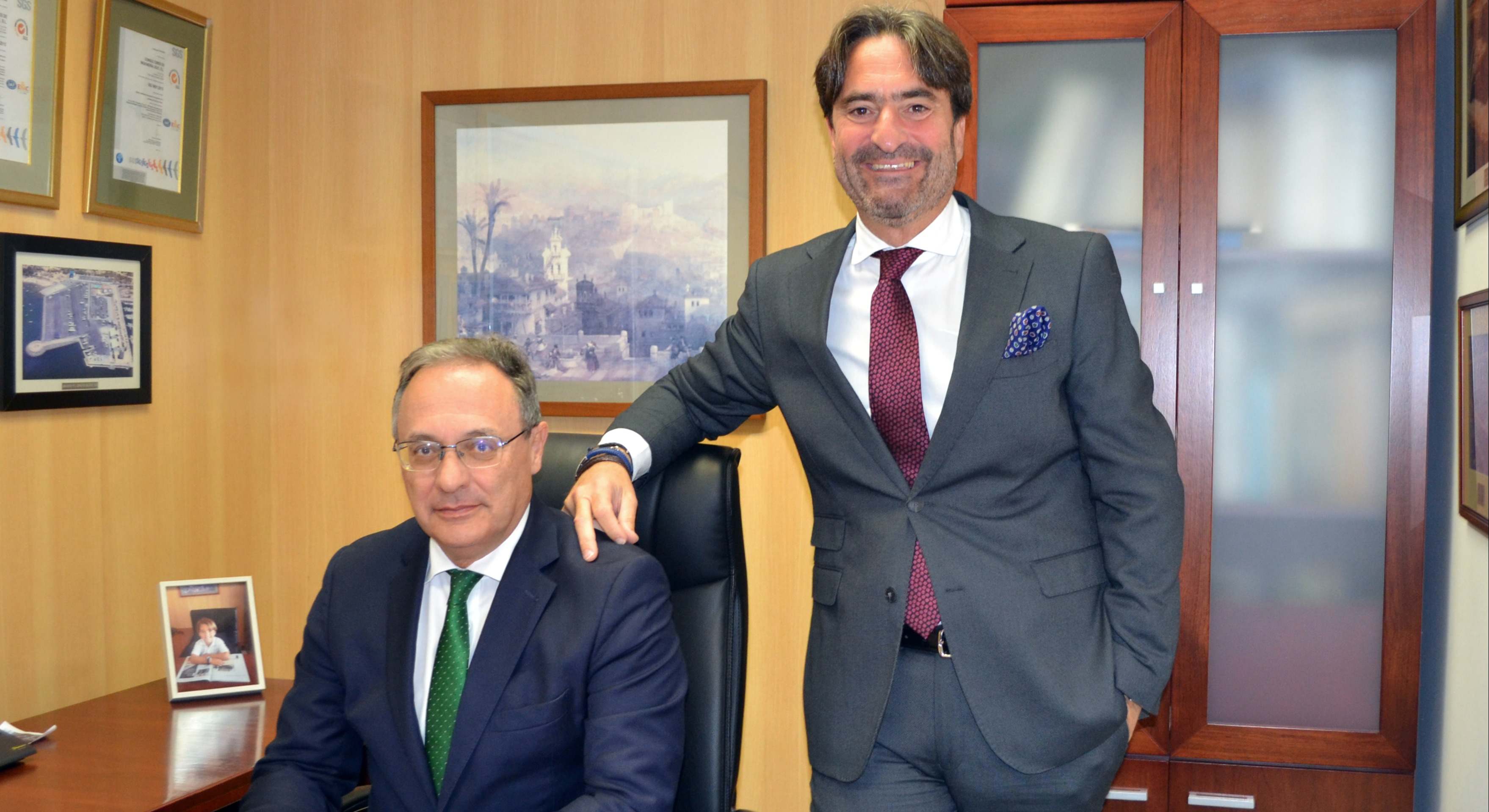 Ozgur Unay y Manuel González Moles, presidente y consejero delegado de UG21.