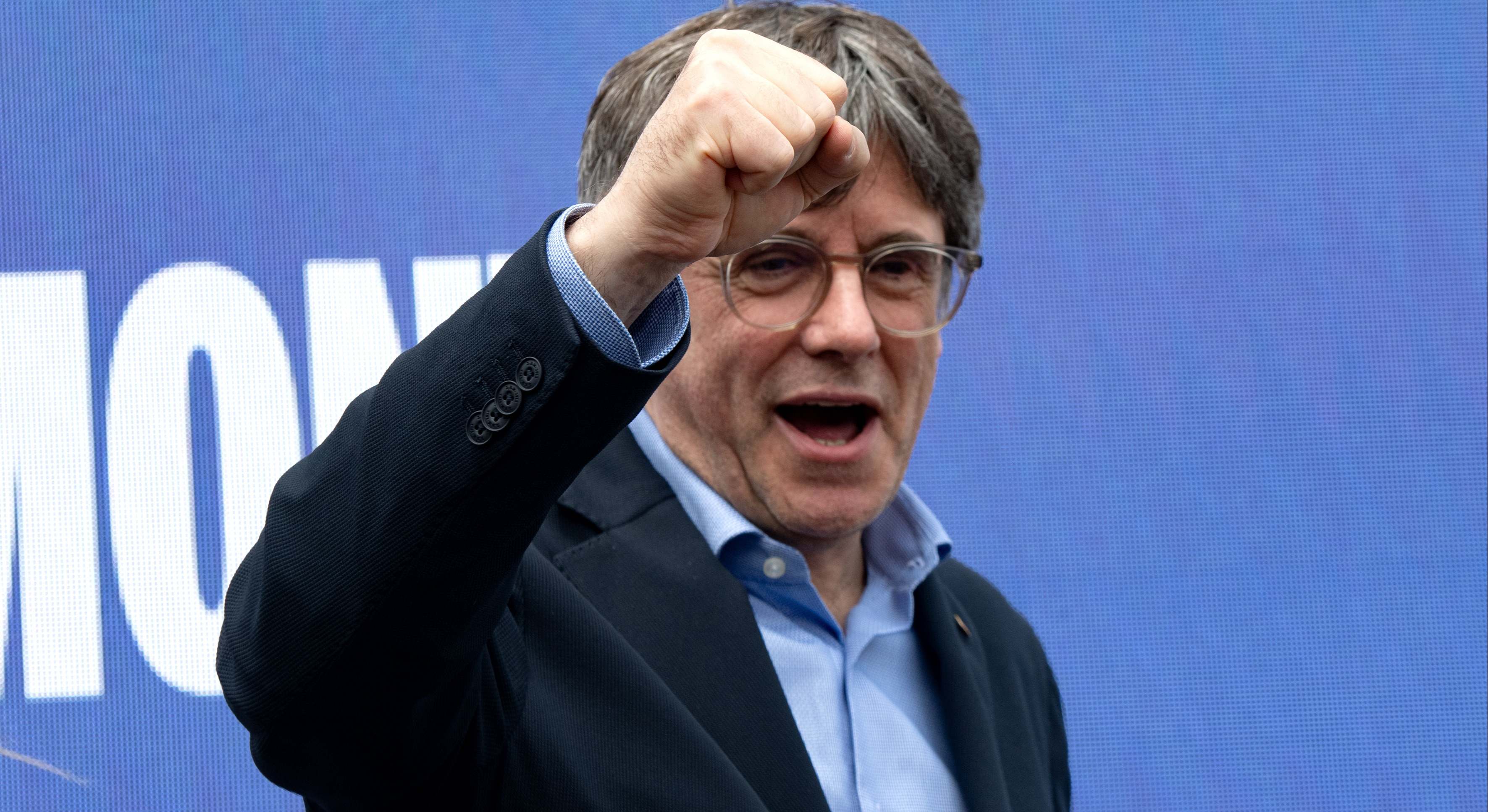 El expresidente de la Generalitat y candidato por Junts a las elecciones, Carles Puigdemont. / Foto: EP