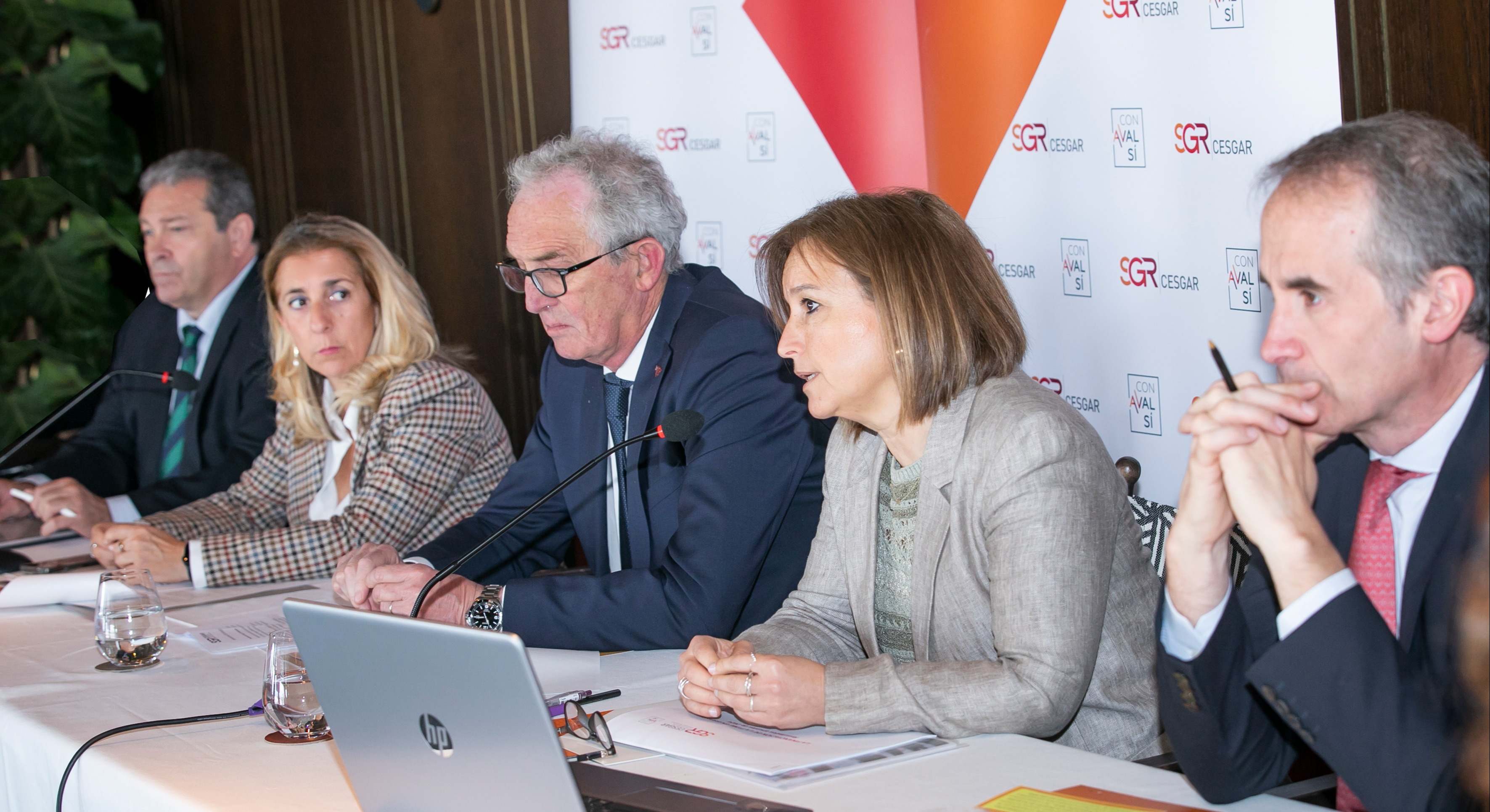 Presentación del XIV Informe sobre Financiación de la Pyme en España elaborado por SGR Cesgar. Julia Robles