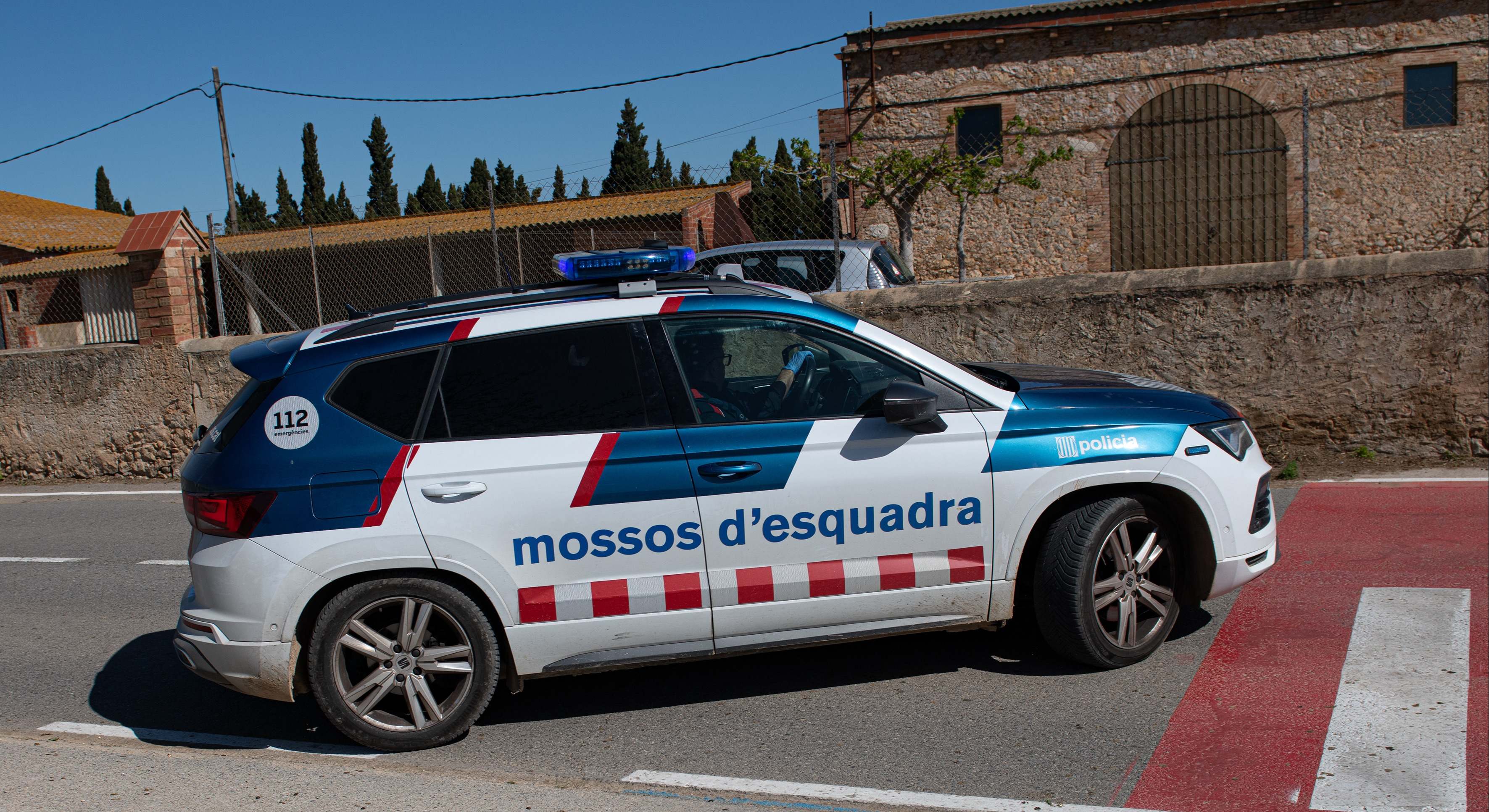 Imagen de un coche de los Mossos d'Esquadra