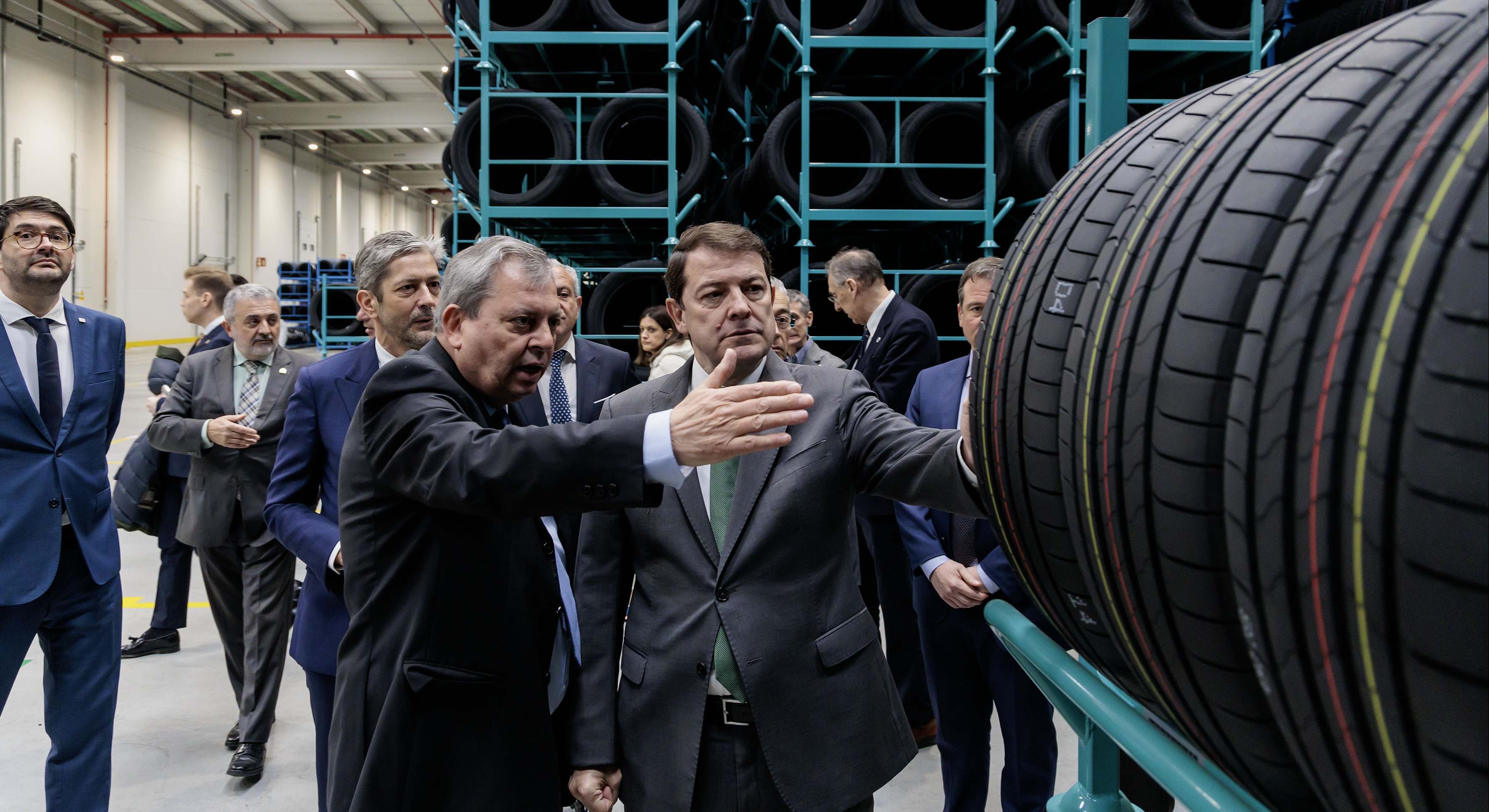 Nuevo centro logístico de Bridgestone en Burgos