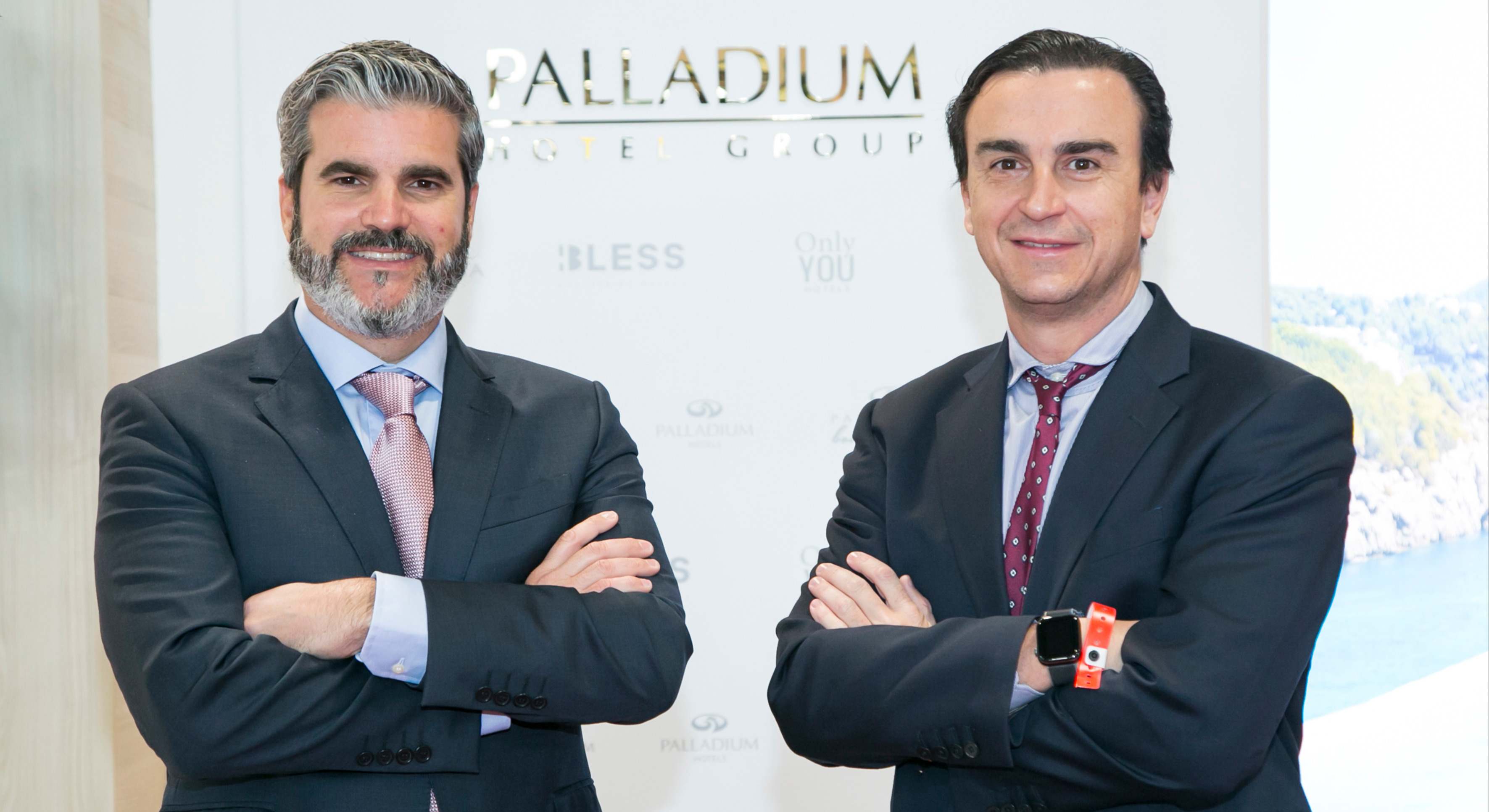 Jesús Sobrino, CEO de Palladium, y Abel Matutes, presidente de Palladium
