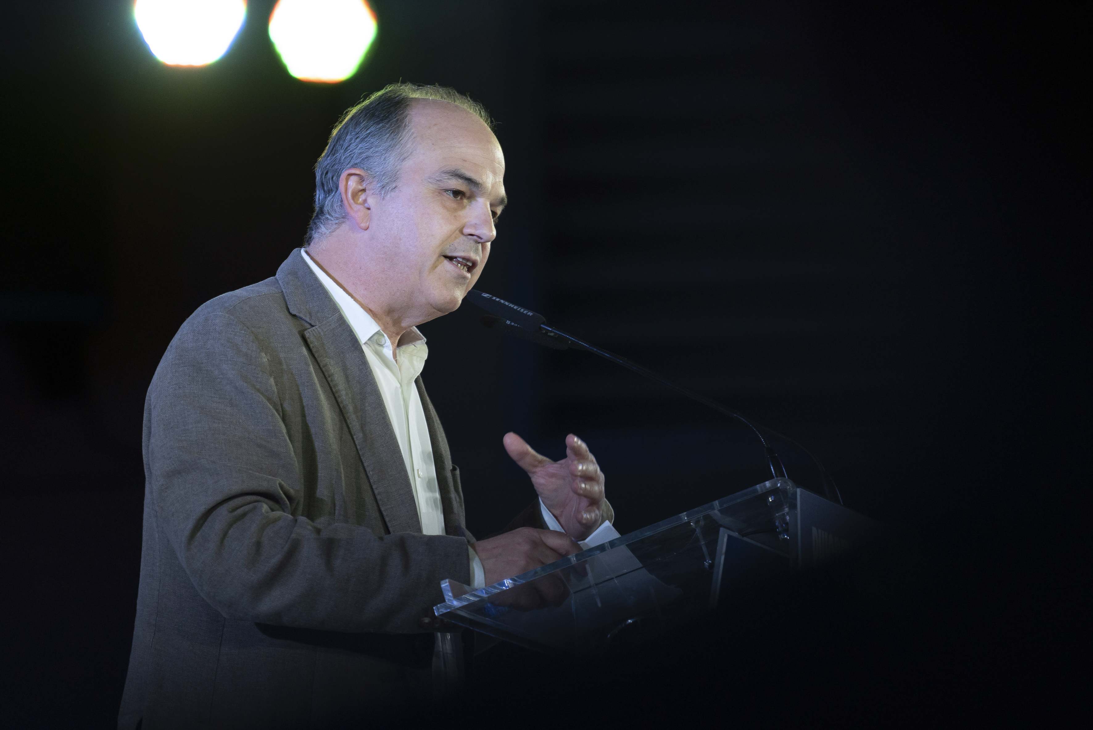 El secretario general de Junts per Catalunya, Jordi Turull. EE