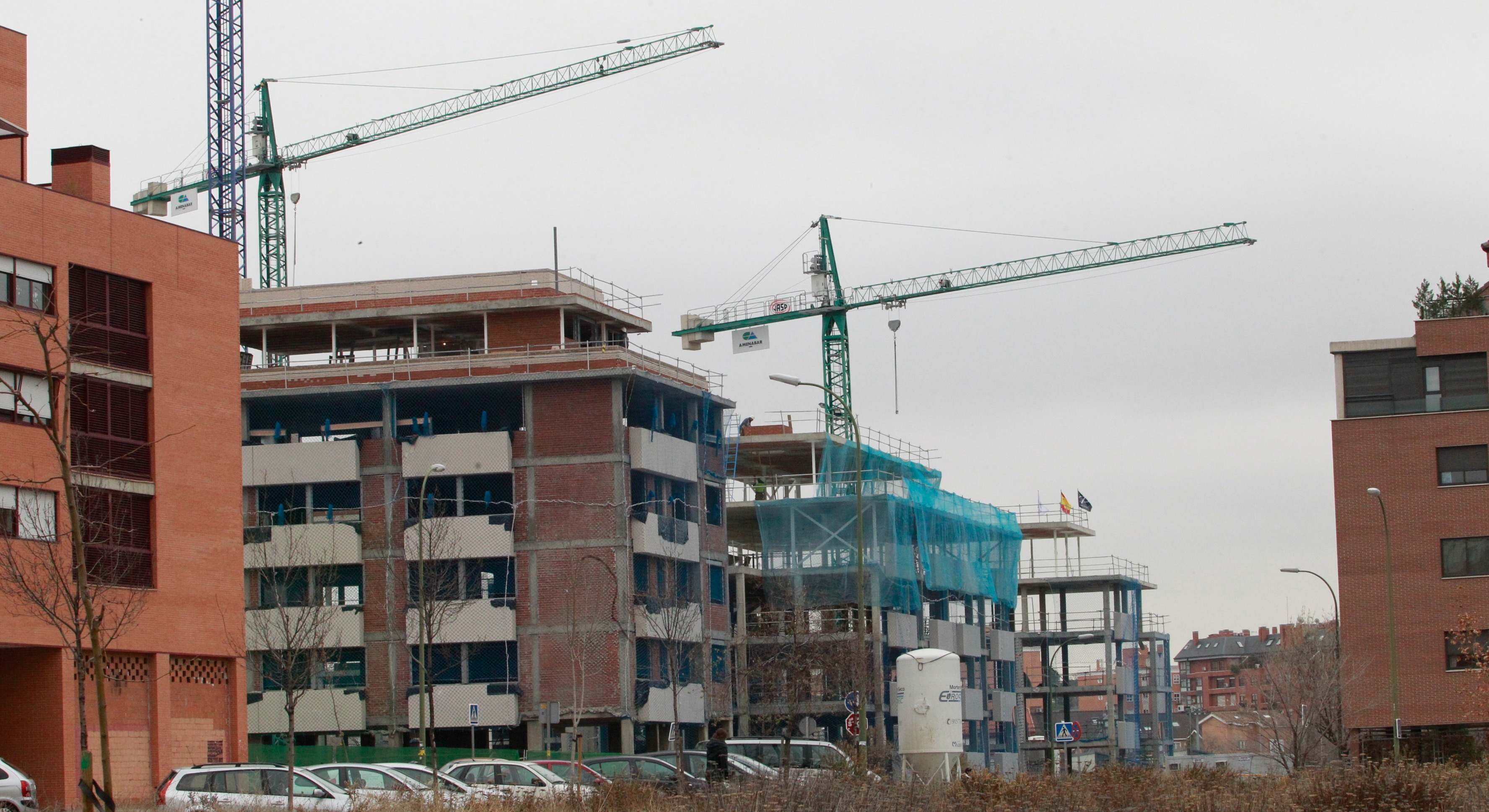 Viviendas en construcción