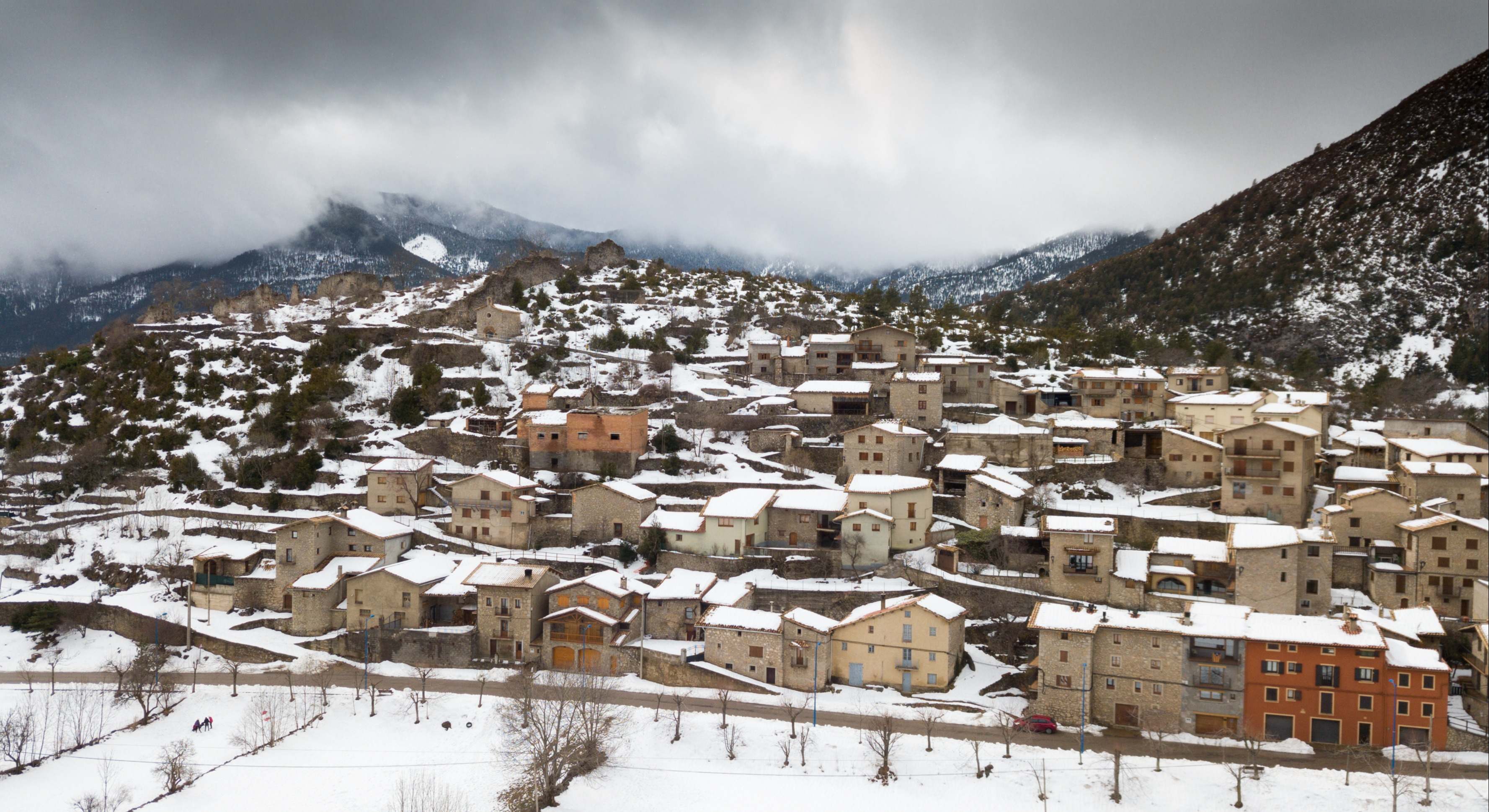Nieve en España