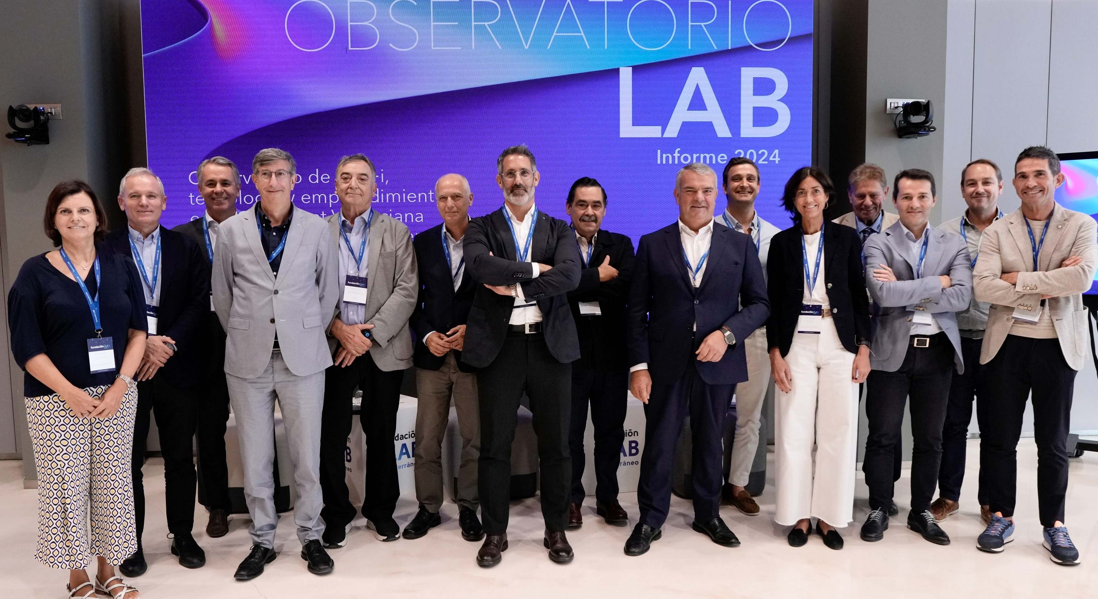 Varios de los patronos de Fundación LAB.