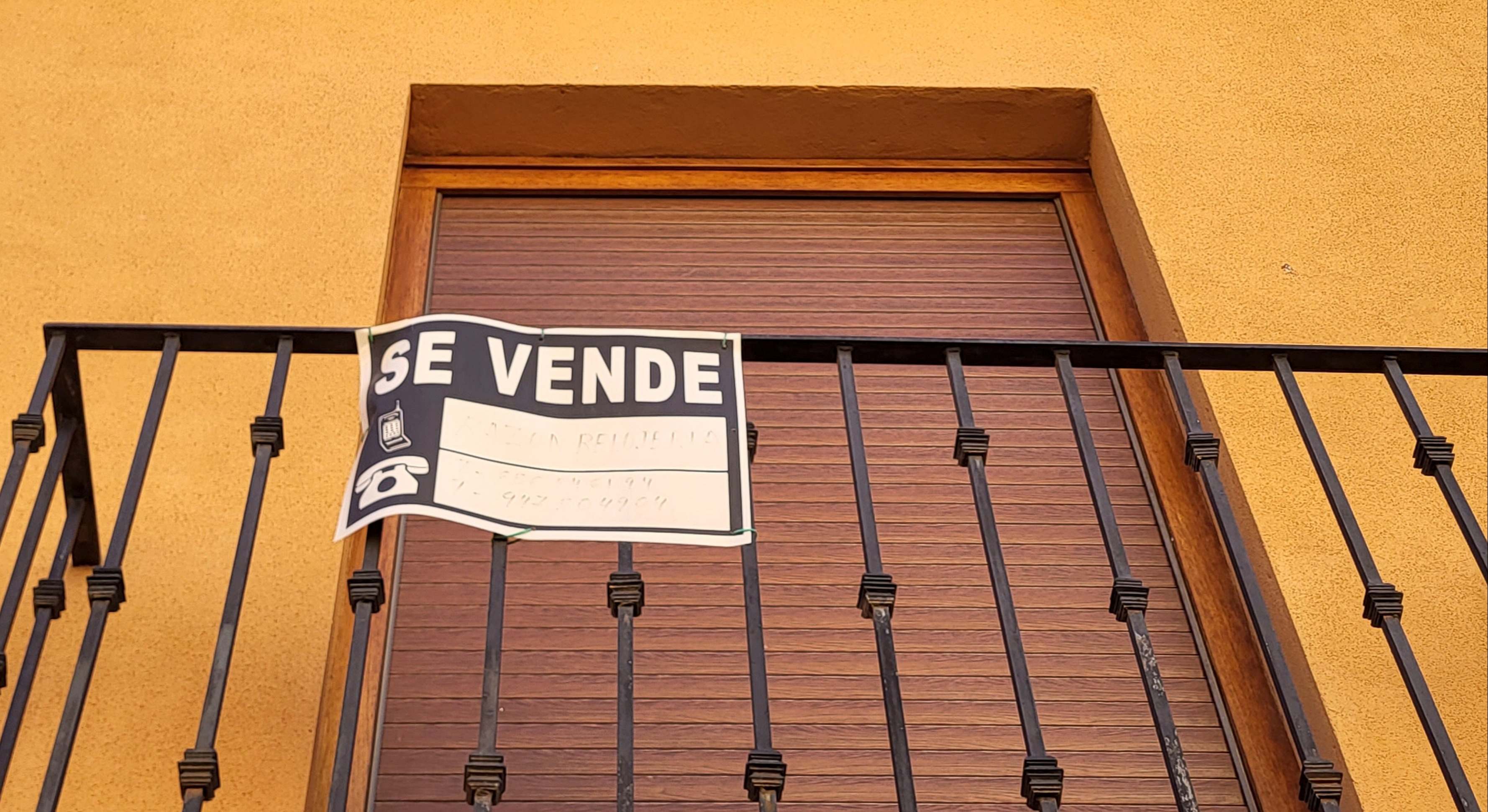 Vista de una vivienda en venta
