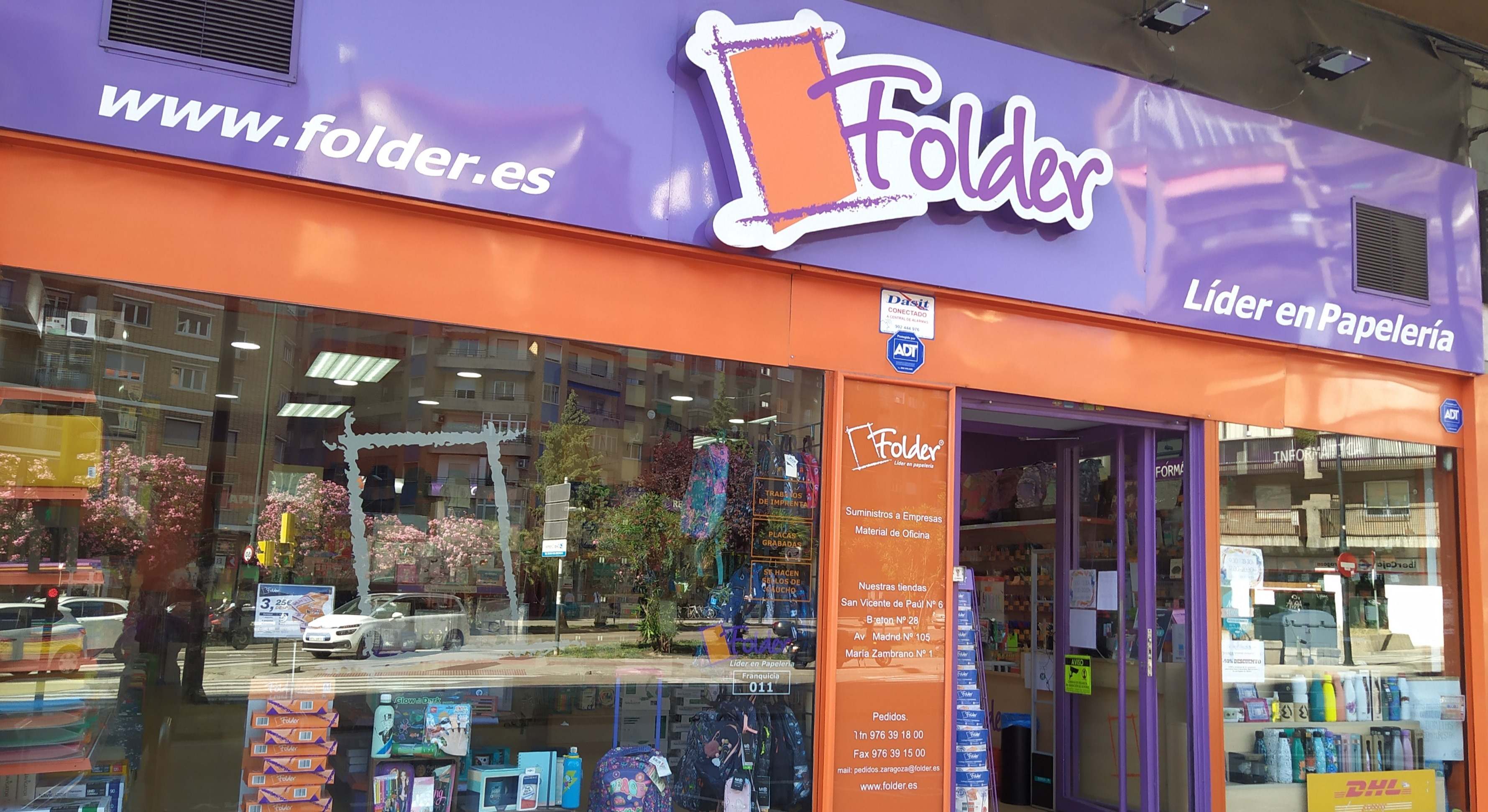 folder zaragoza