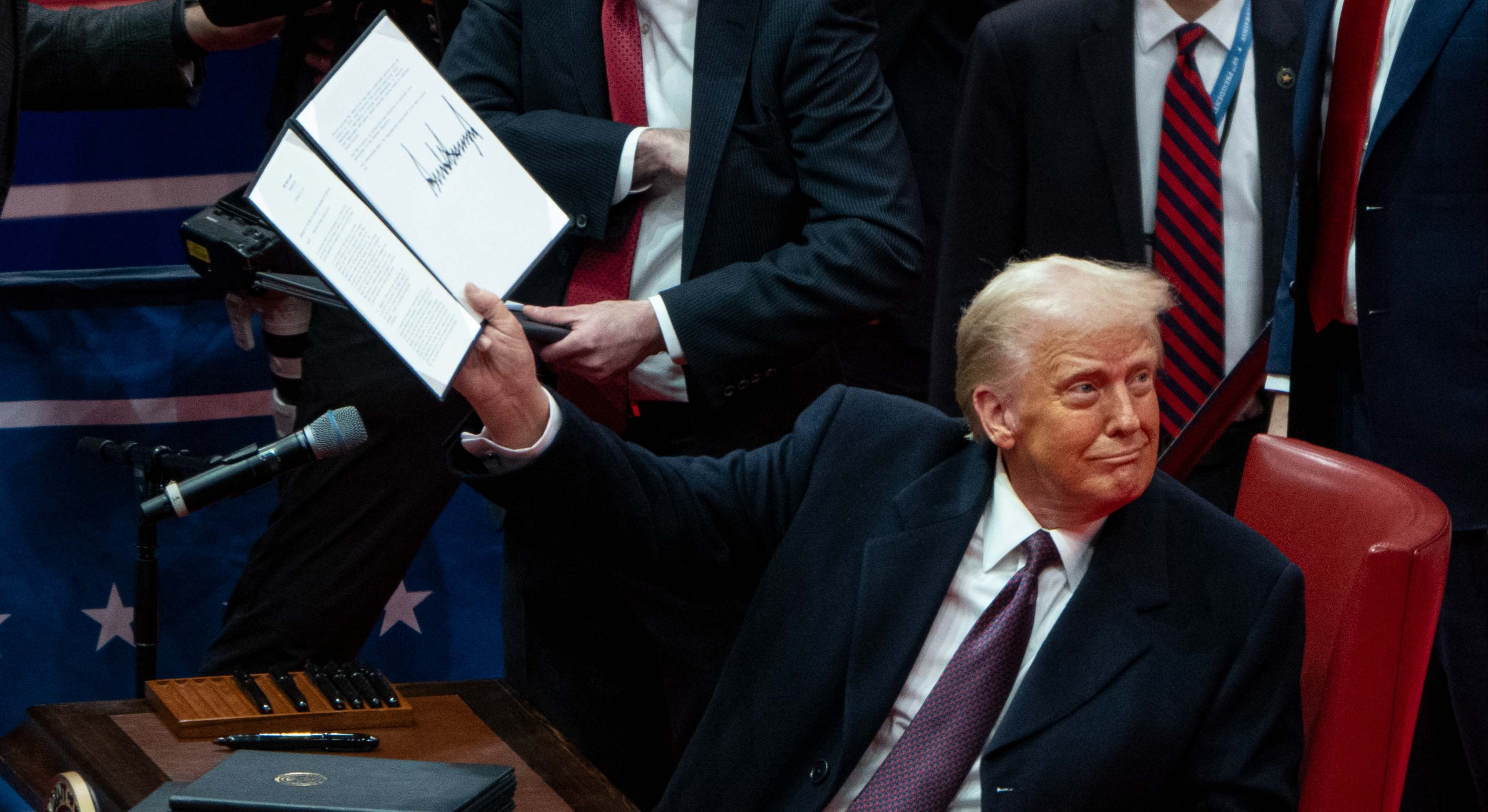 Donald Trump, presidente de EEUU. Foto: EP.