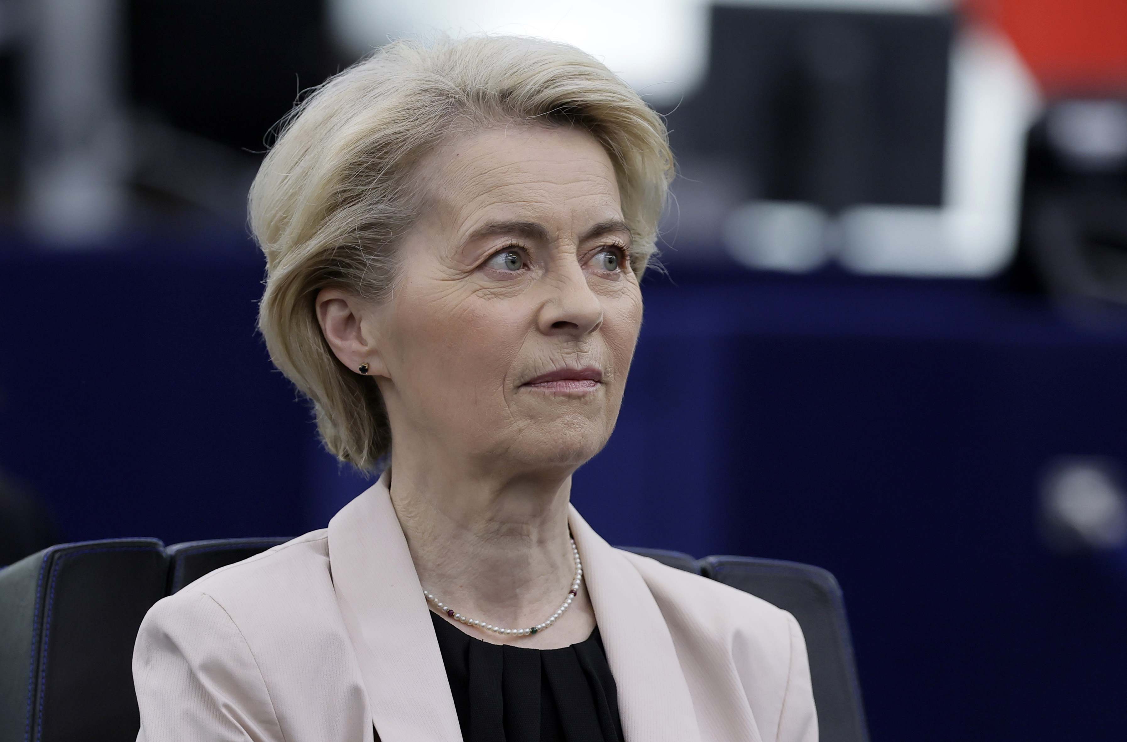 La presidenta de la Comisión Europea, Ursula von der Leyen.