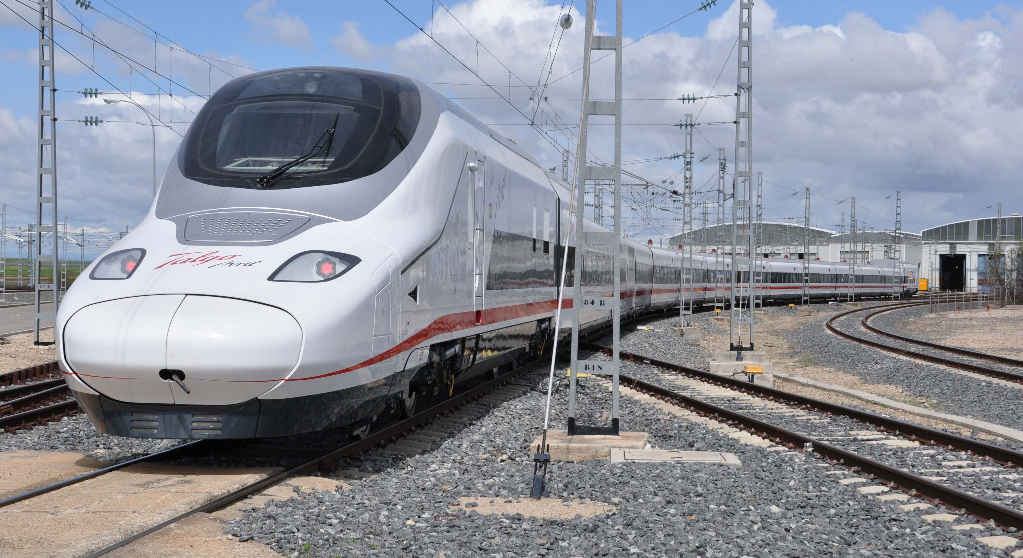 Prototipo del tren Avril fabricado por Talgo, en una imagen de archivo. EE