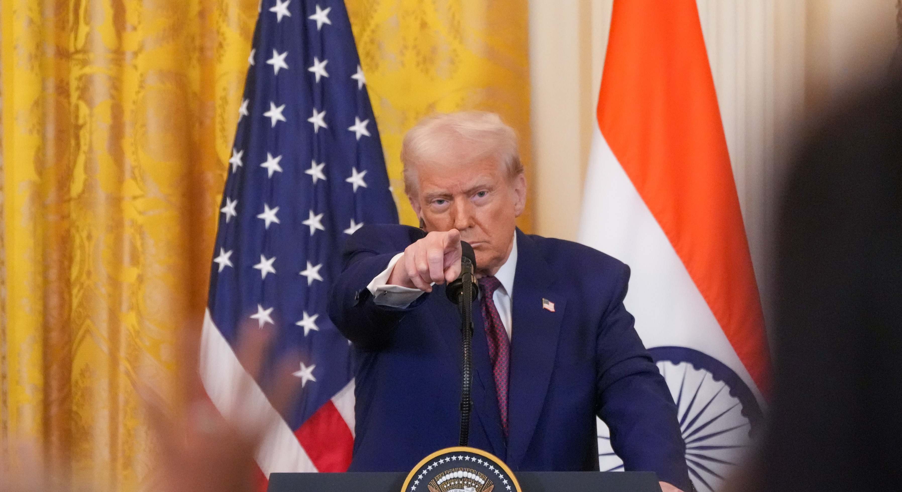 El presidente Donald Trump