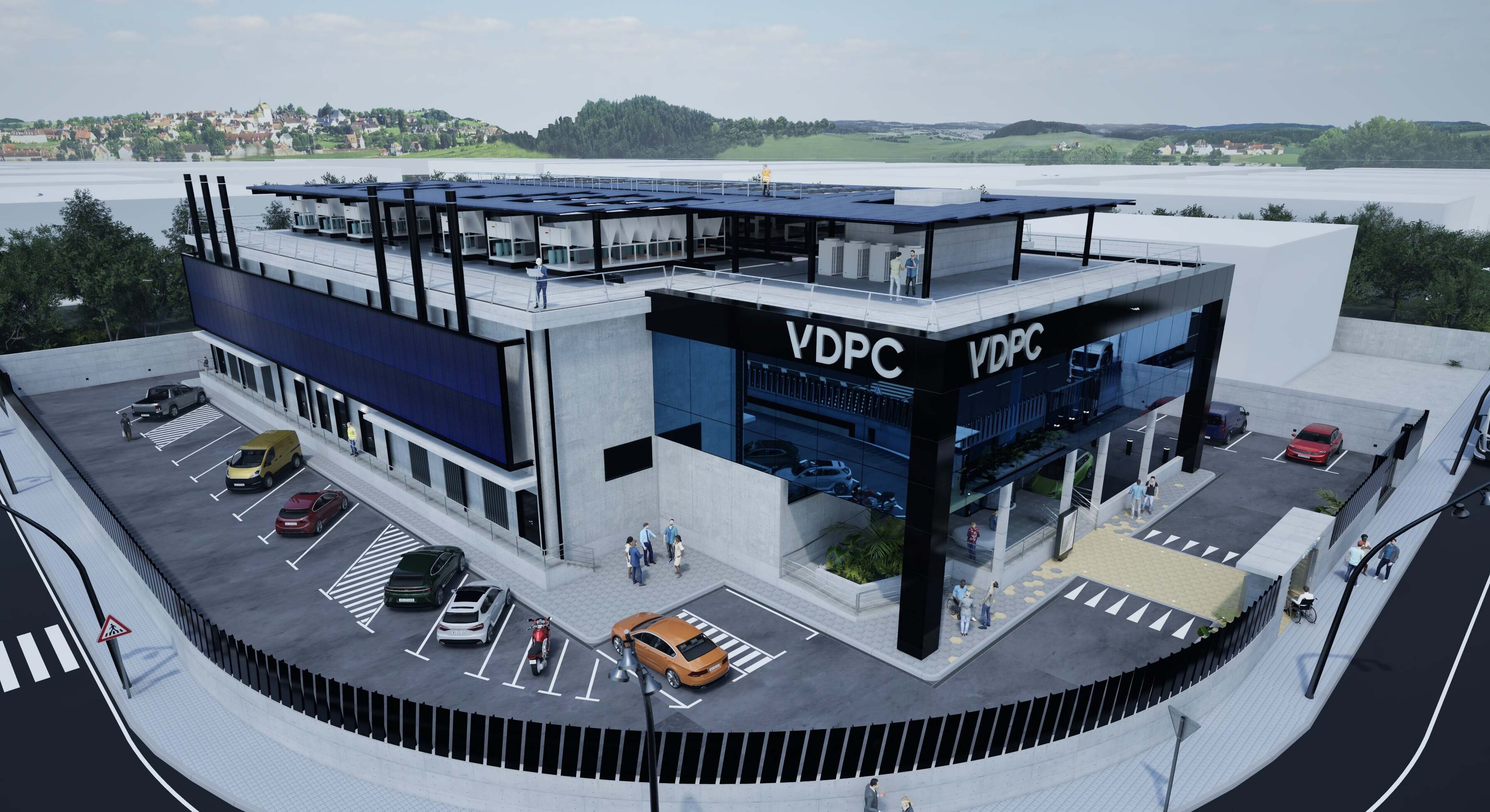 El data center y estación de Barracuda en Sagunto.