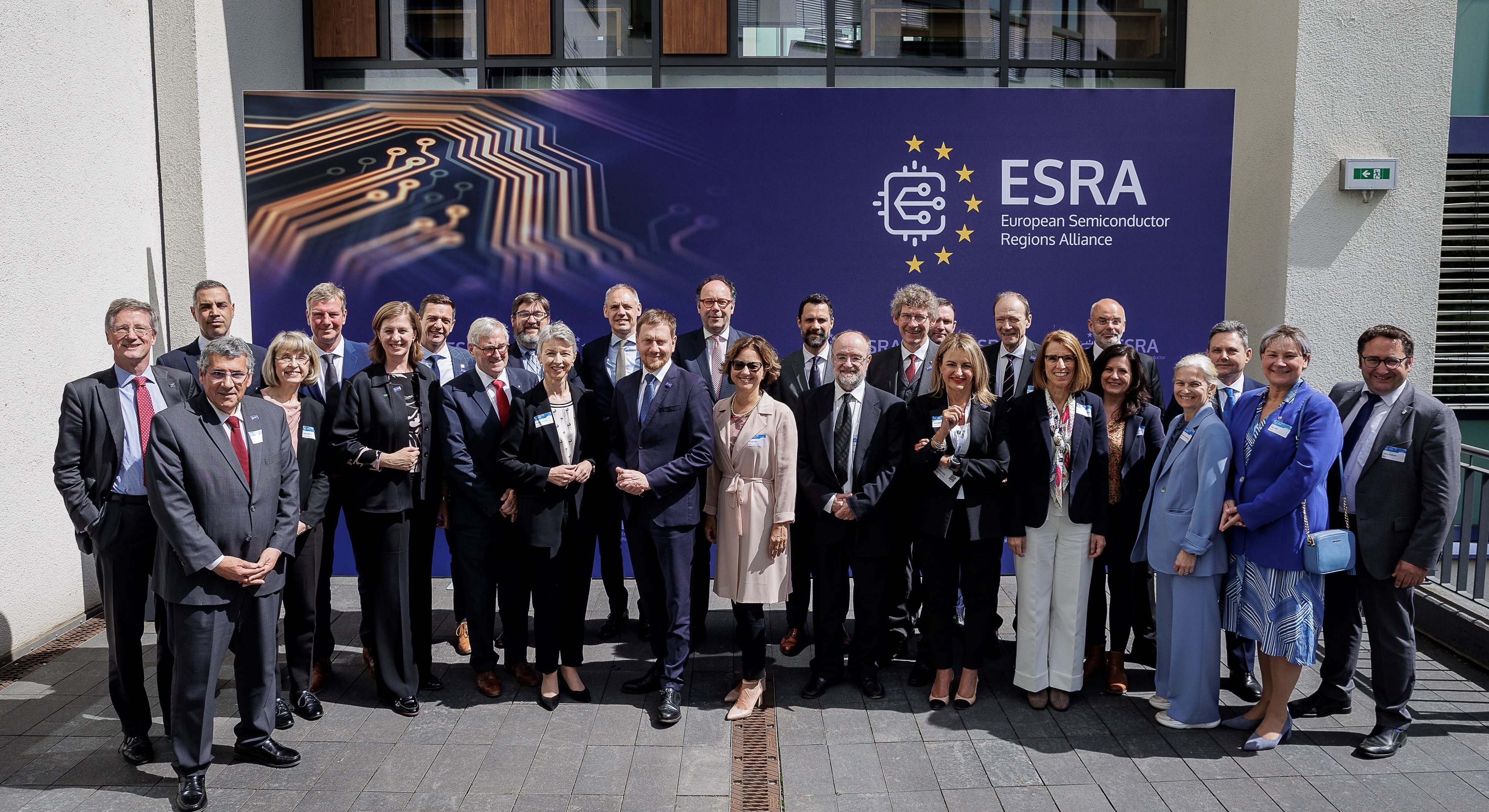 Participantes en la Asamblea General de ESRA en Dresde.