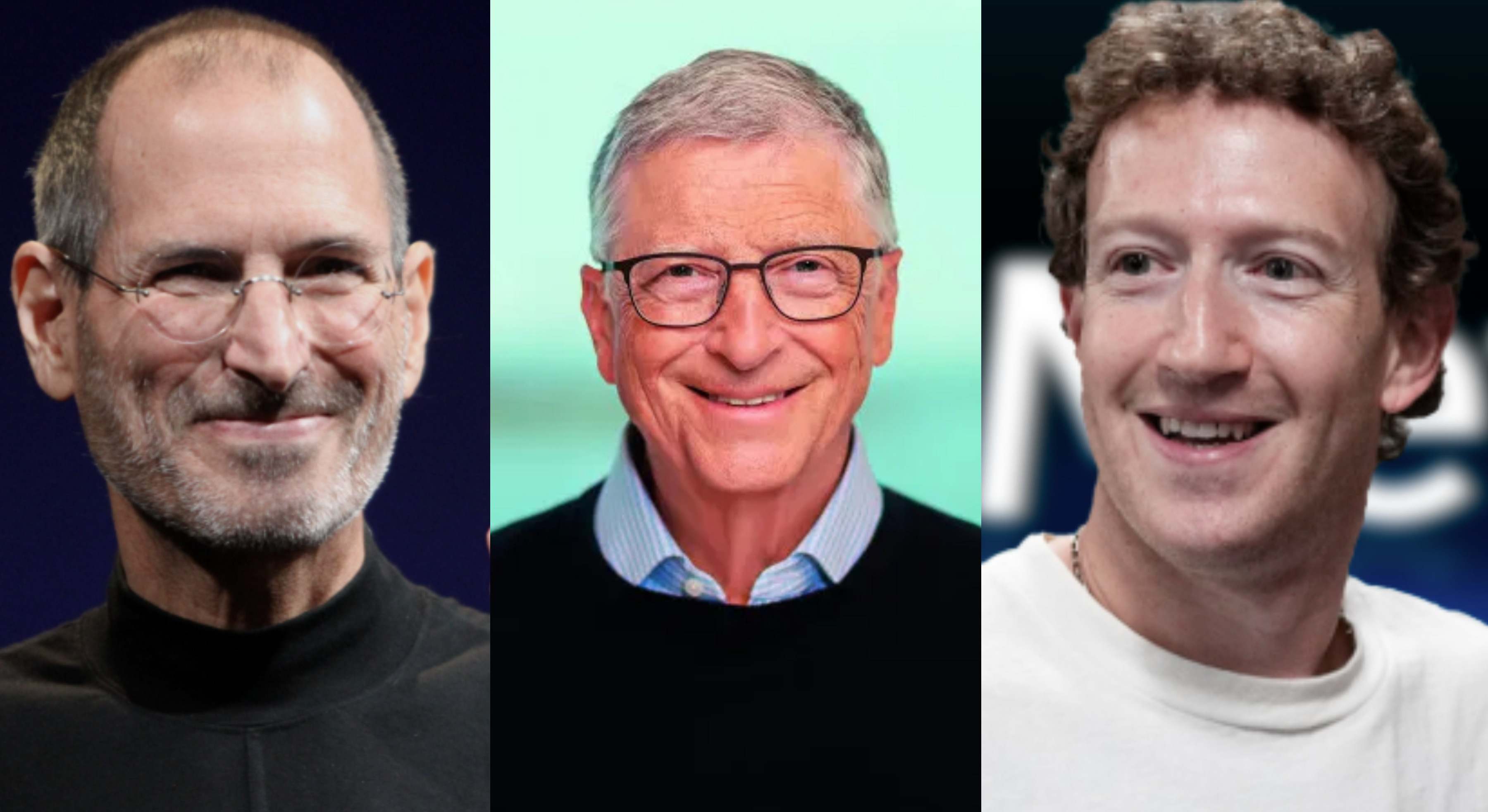 jobs, gates zuckerberg