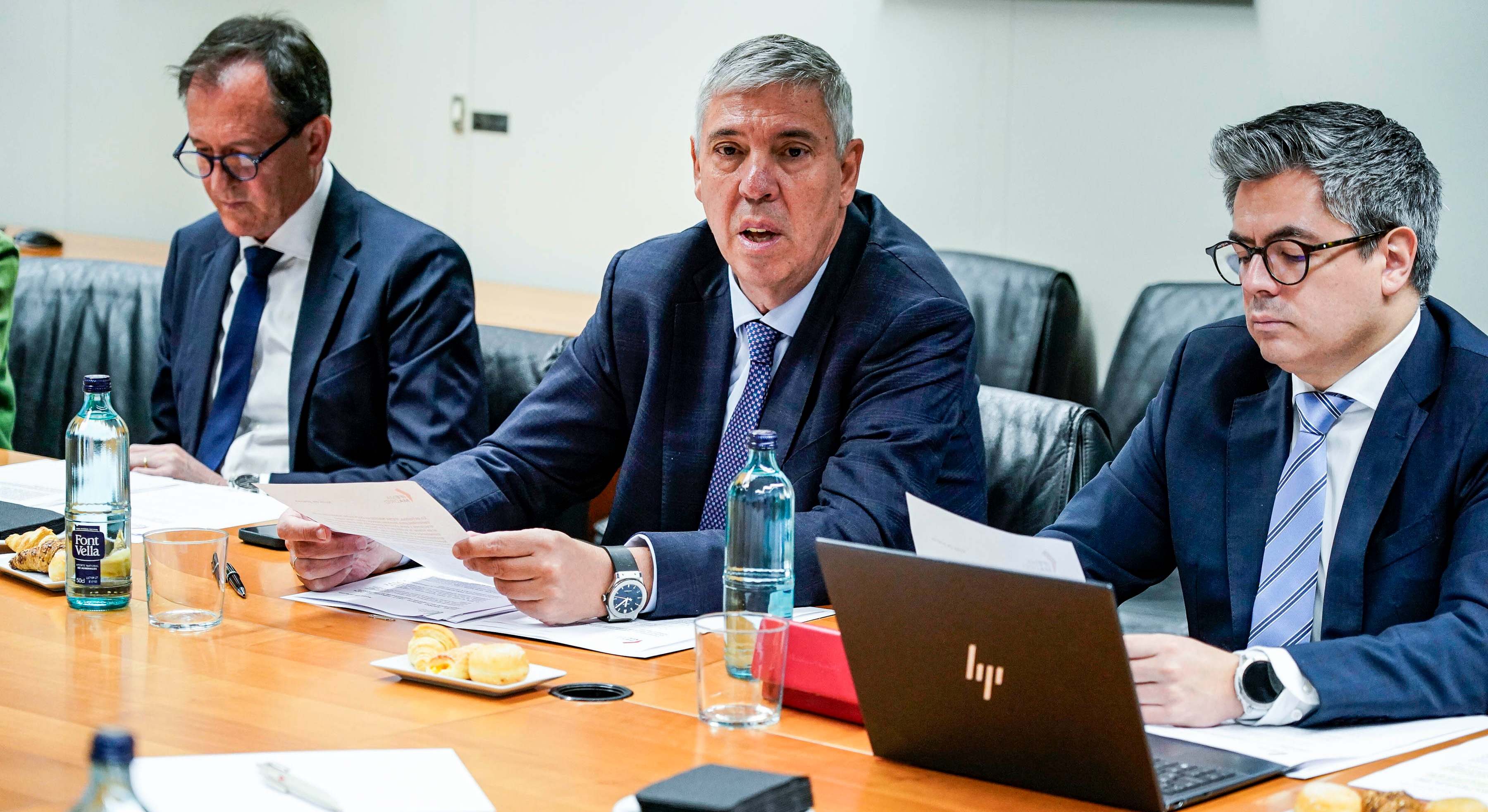 José Vicente de los Mozos, presidente de Ifema, durante la presentación de los resultados