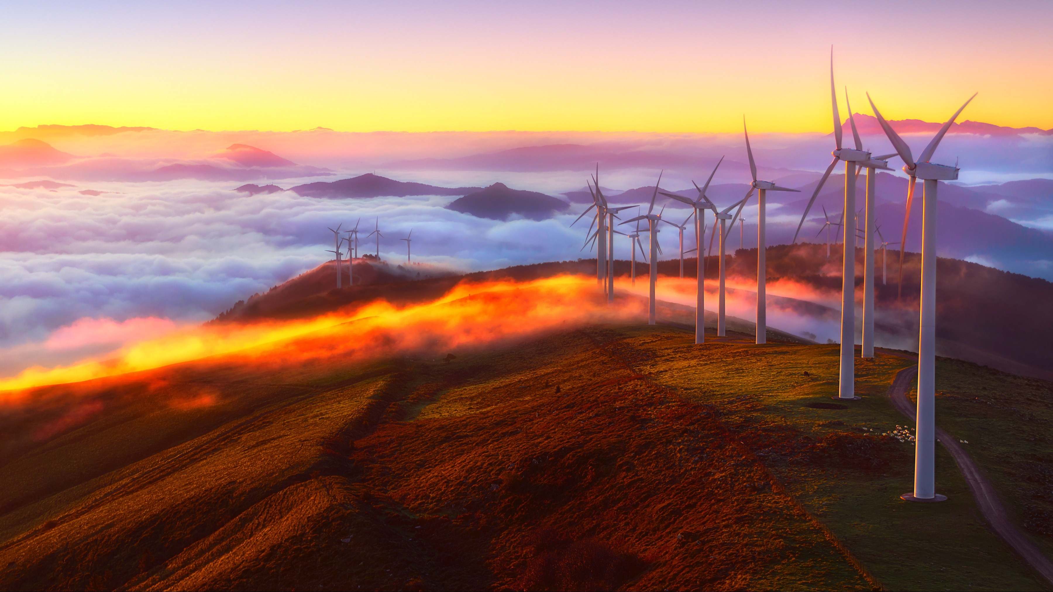 aerogenerador energía solar eólica hidrógeno
