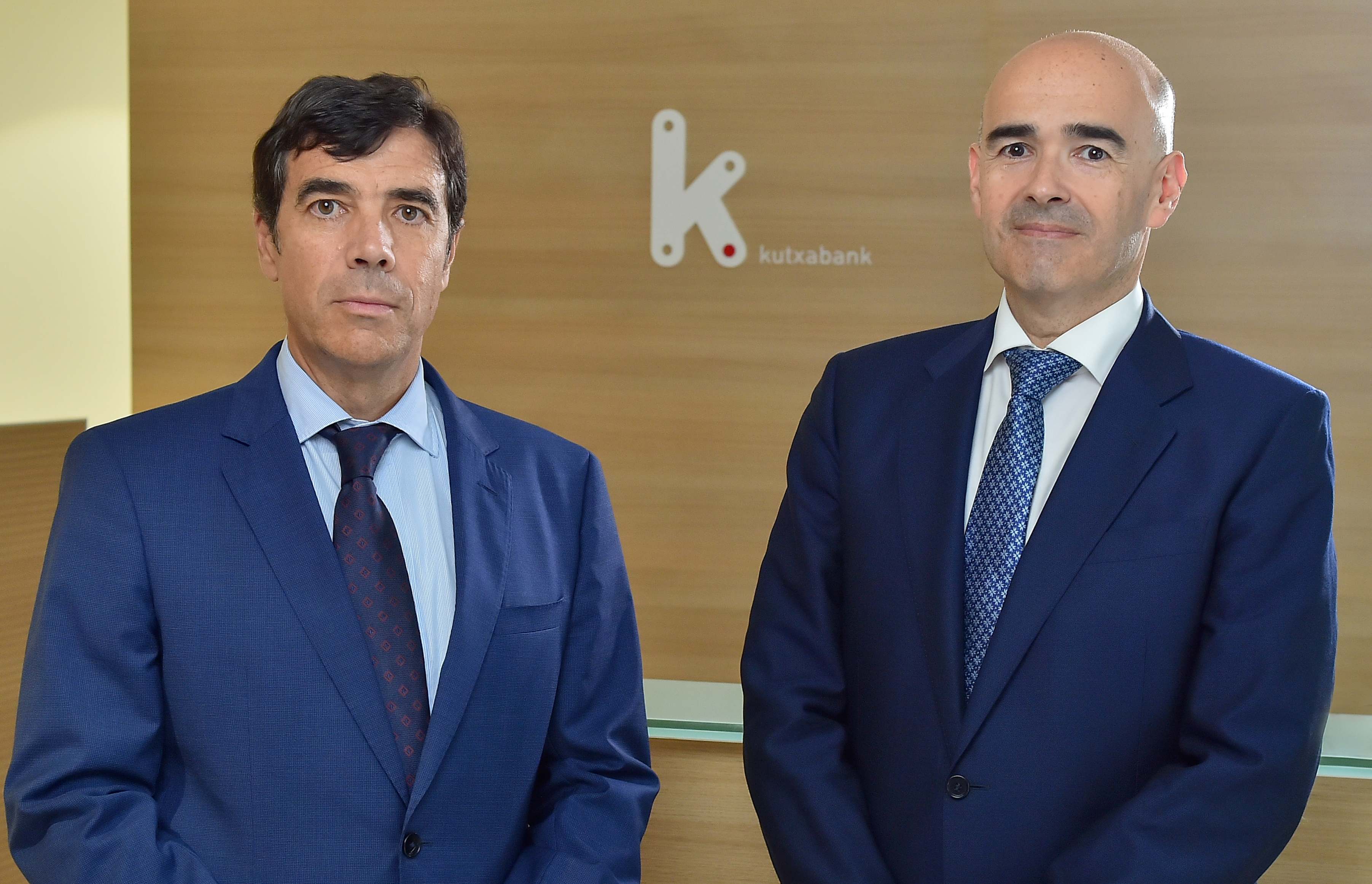 Antón Arriola y Eduardo Ruiz de Gordejuela, Kutxabank.