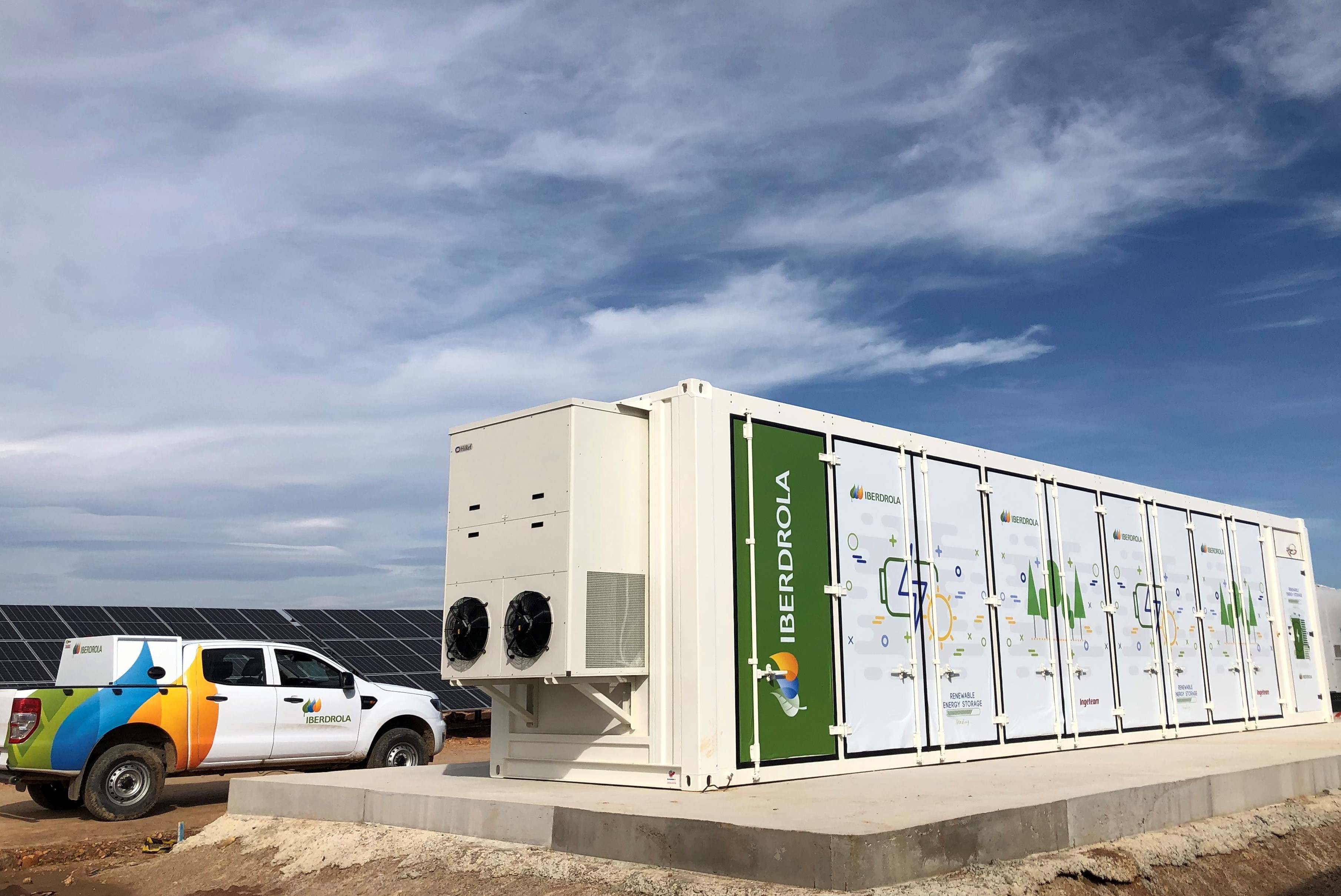 Una batería de Iberdrola
