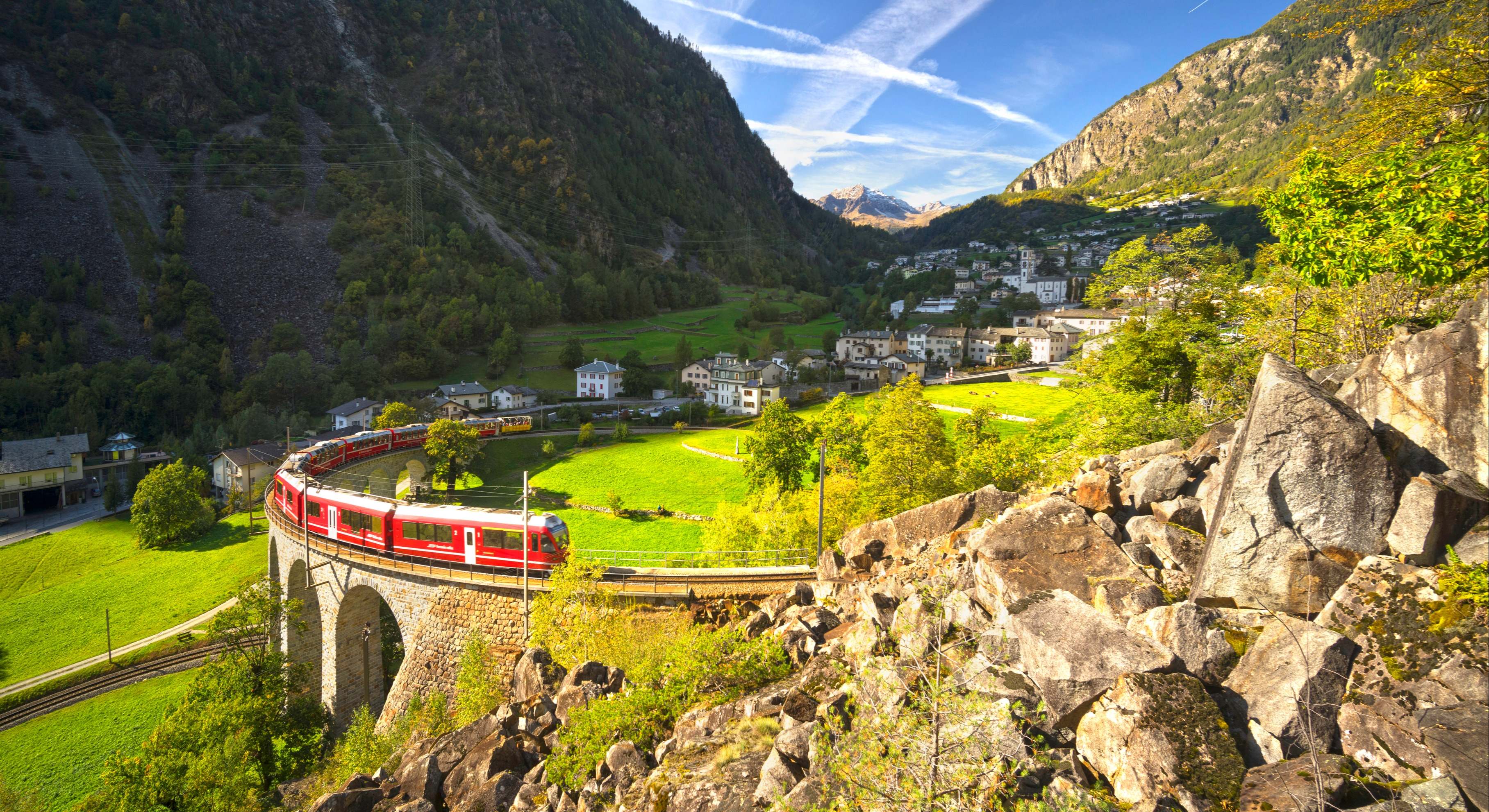 Recorrido de Italia en tren