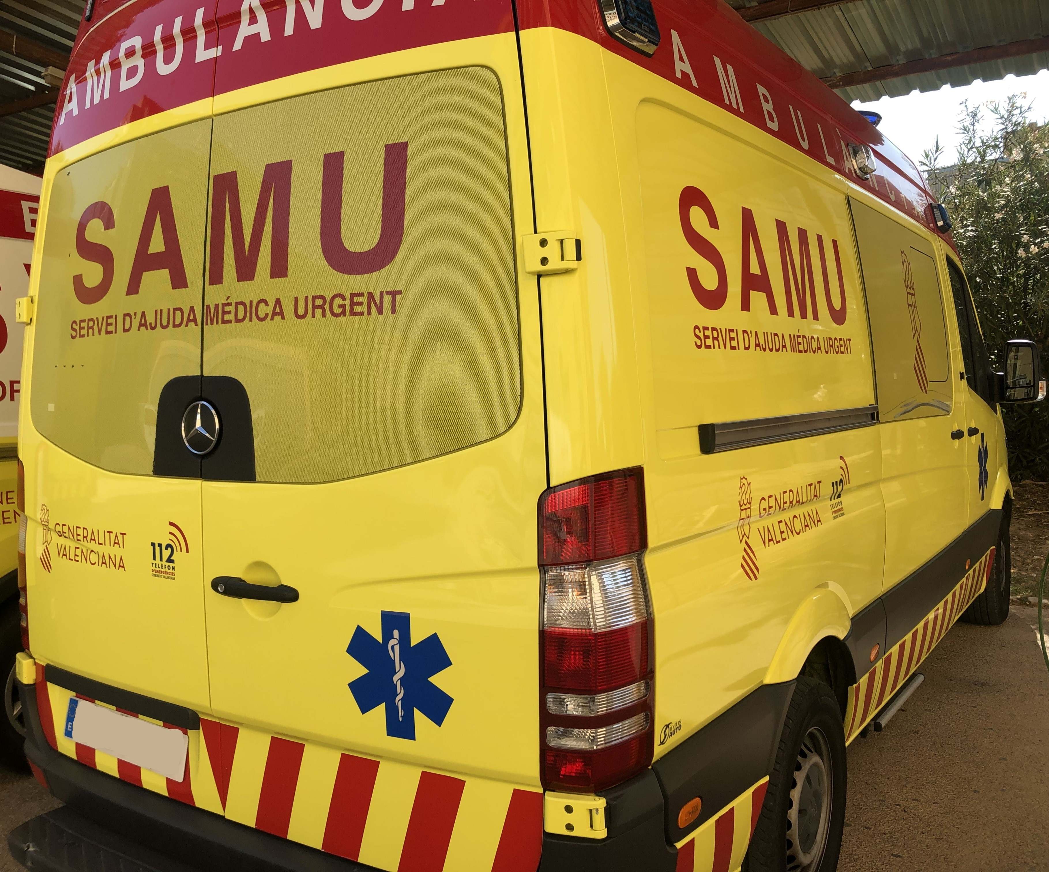Imagen de recurso de una ambulancia.