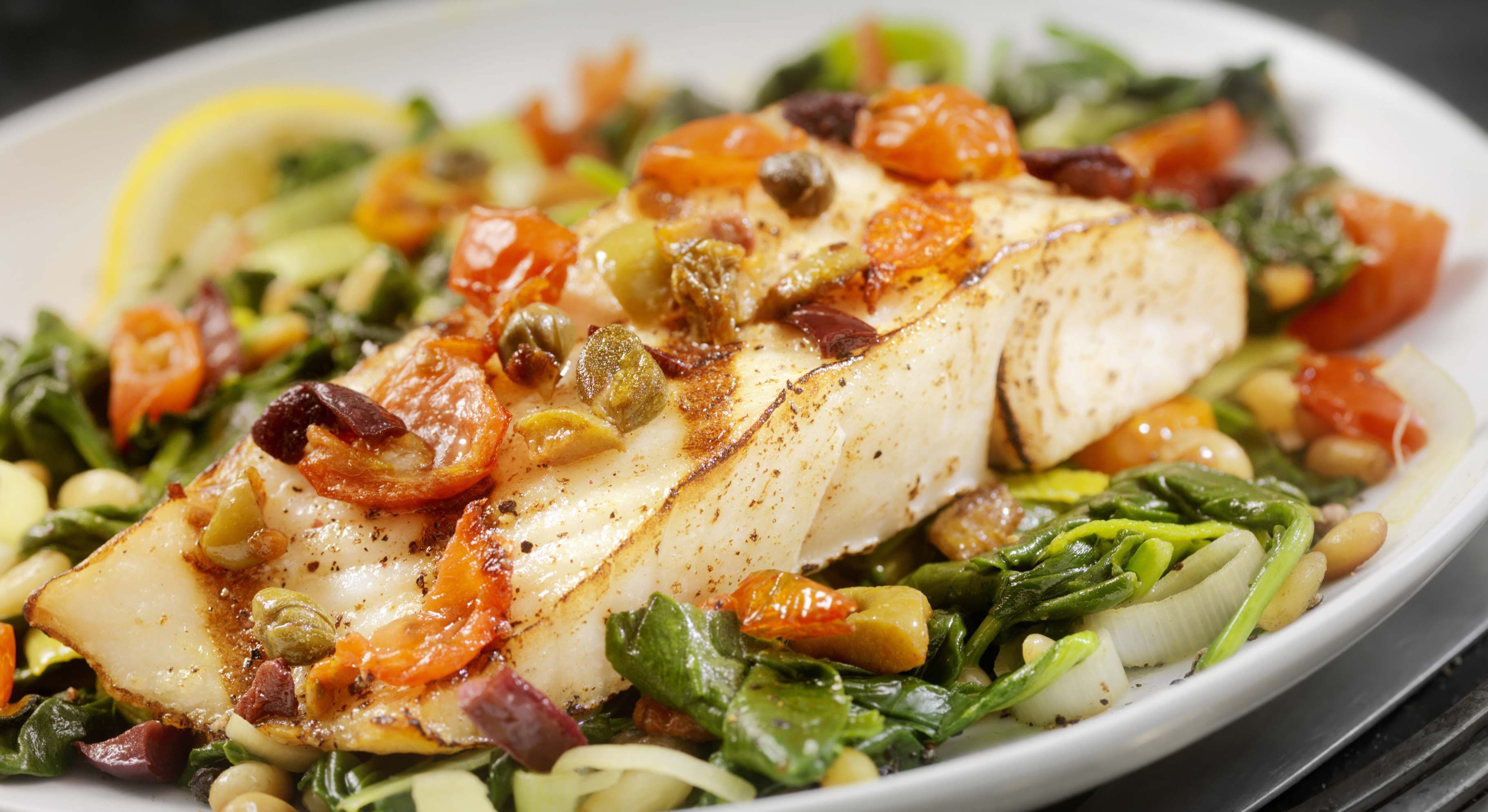 Plato de pescado